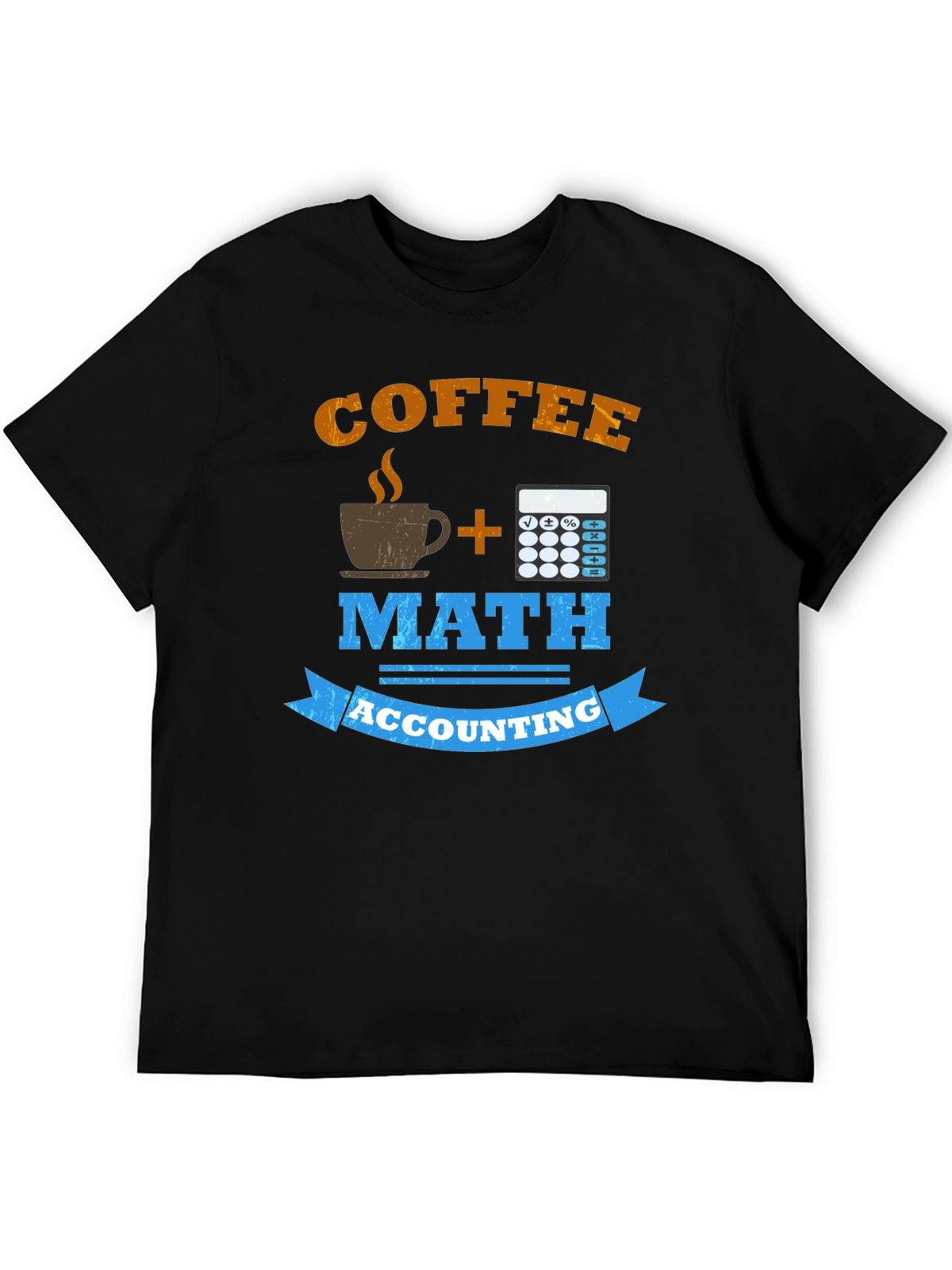 Coffee Math Accounting T-Shirt Funny Accountant Gift