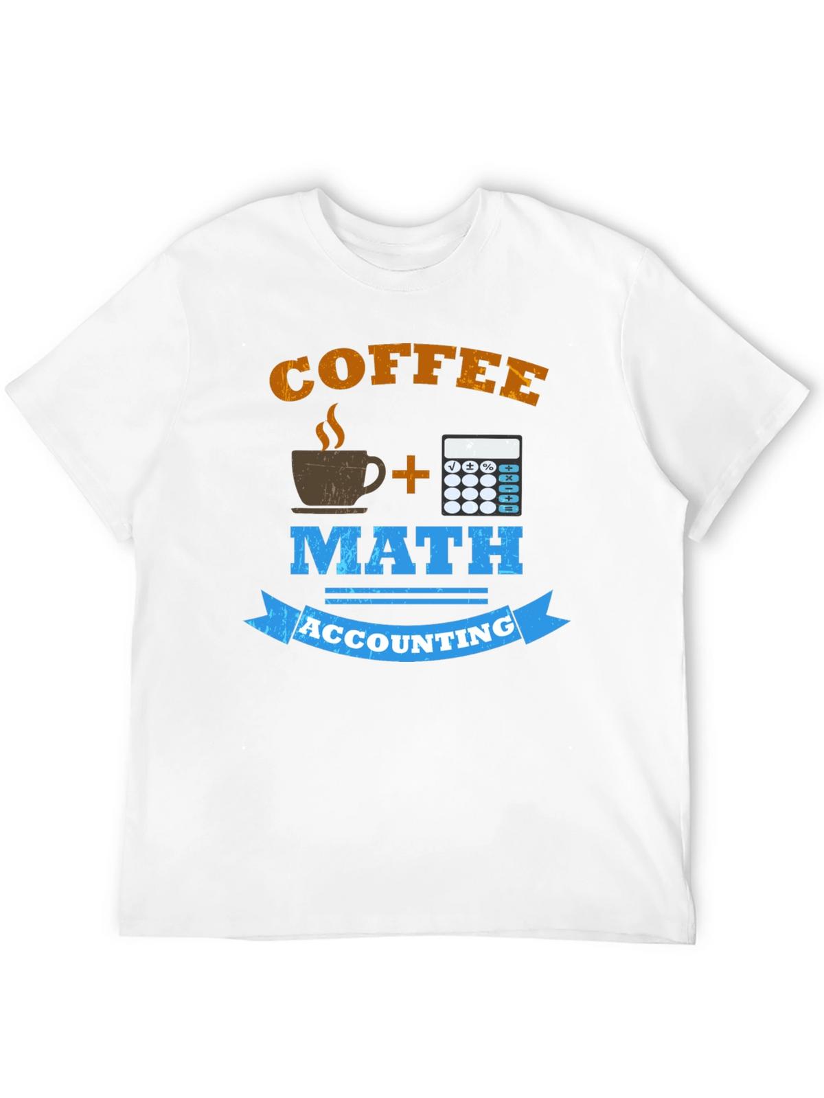 Coffee Math Accounting T-Shirt Funny Accountant Gift