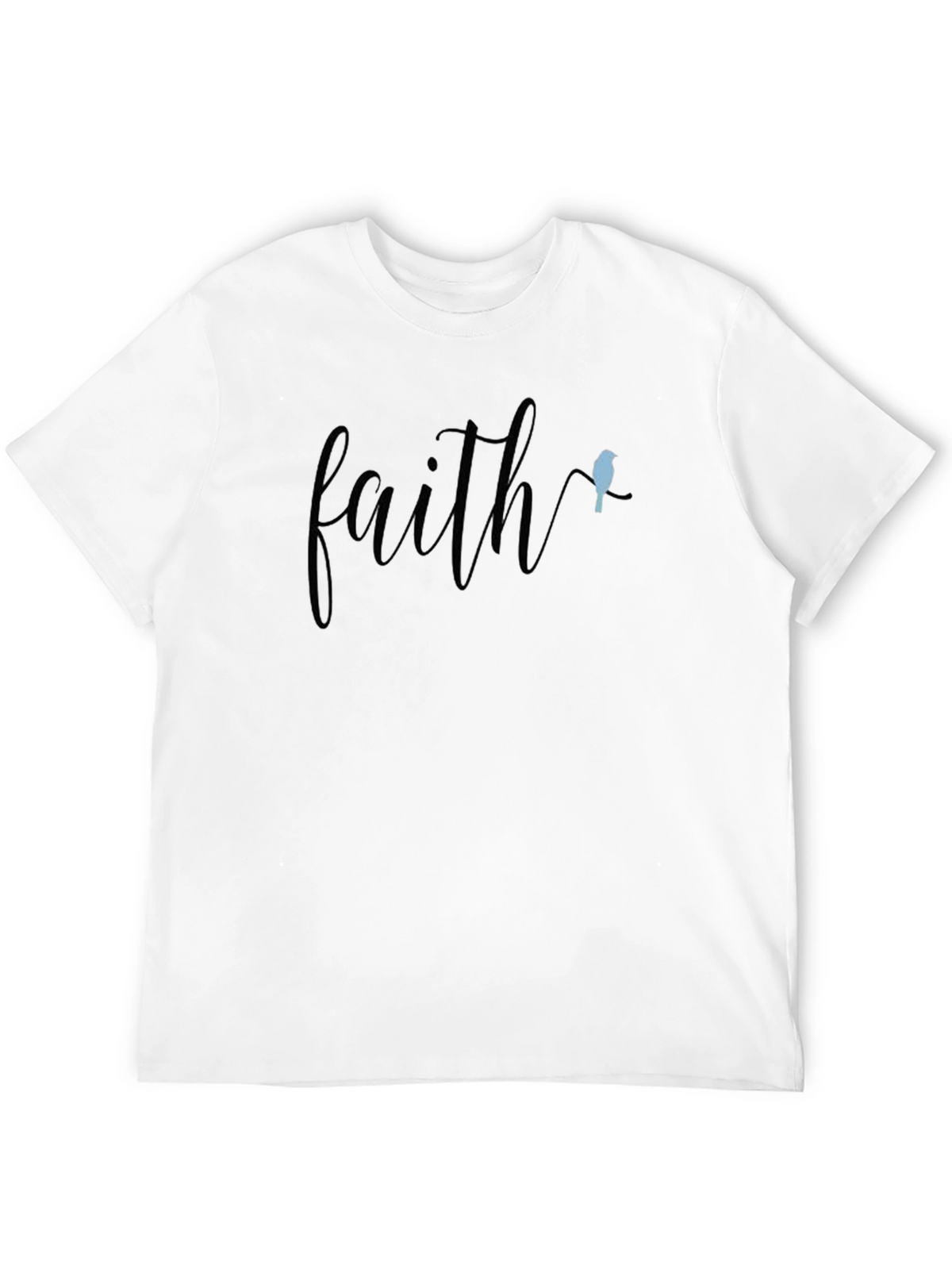 Faith Bird T-Shirt - Stylish & Inspiring Design