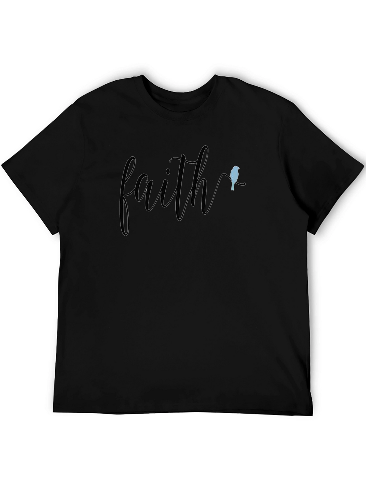 Faith Bird T-Shirt - Stylish & Inspiring Design