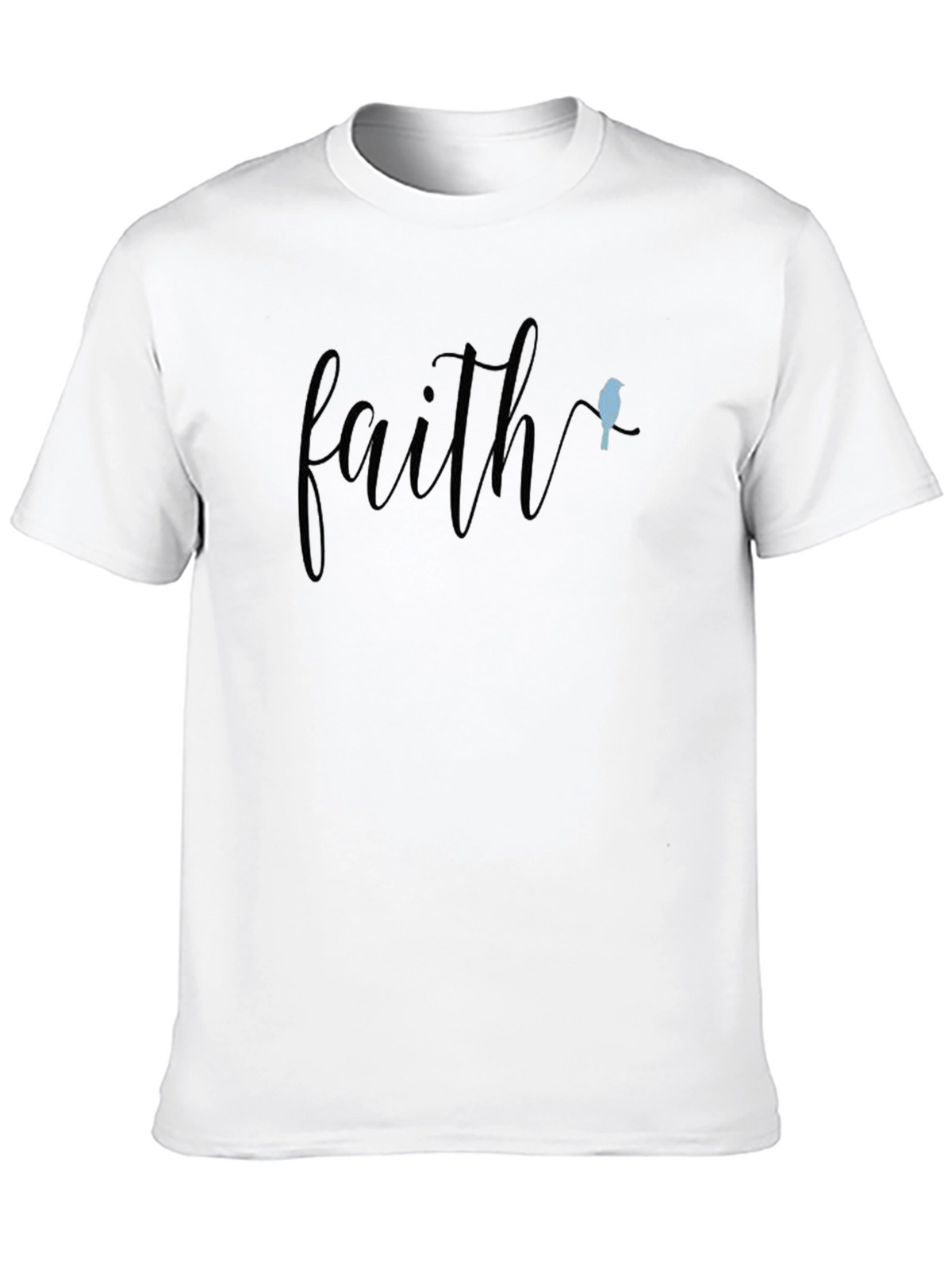 Faith Bird T-Shirt - Stylish & Inspiring Design