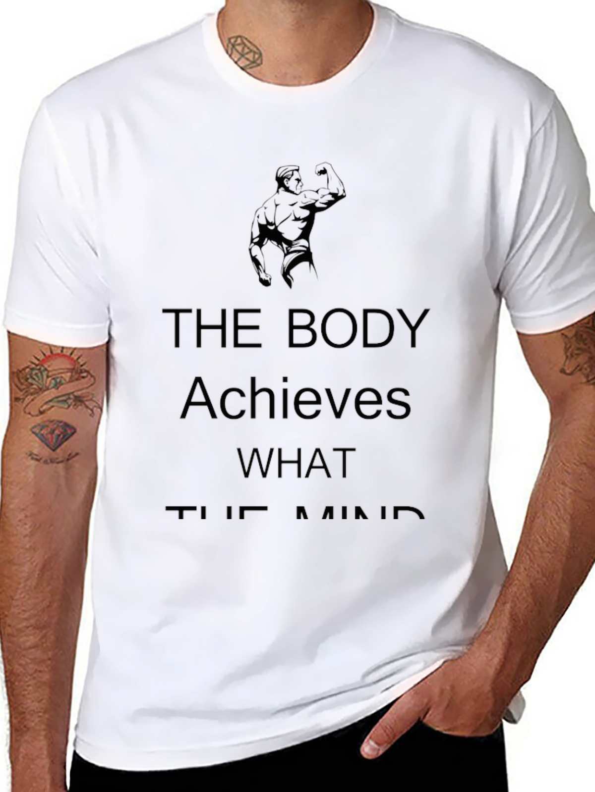 Motivational Bodybuilding T-Shirt