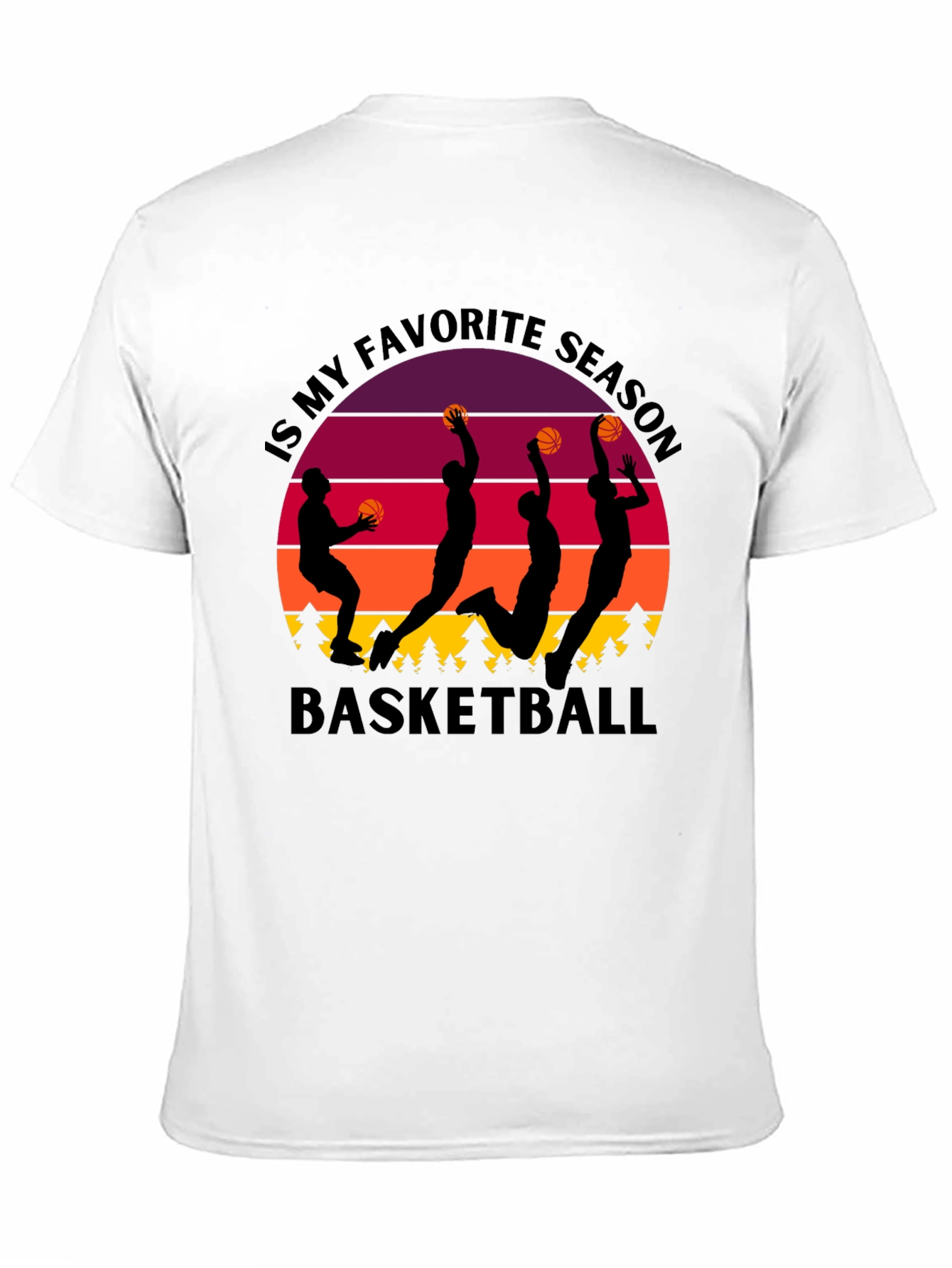 Basketball Favorite Season Graphic Tee