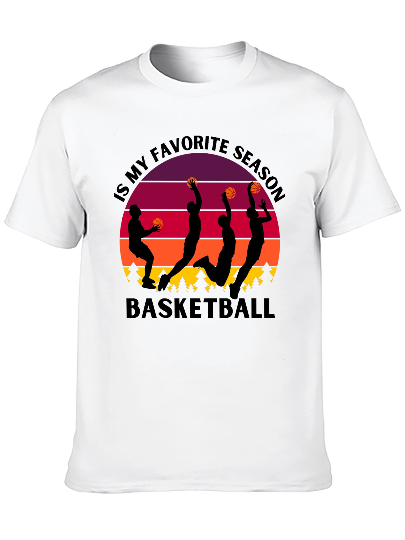 Basketball Favorite Season Graphic Tee