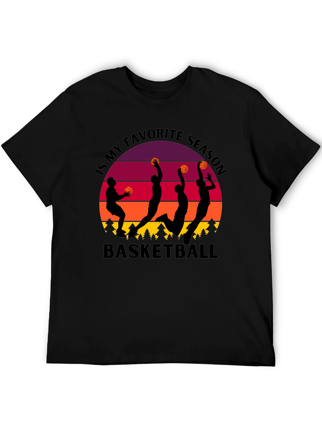 Basketball Favorite Season Graphic Tee