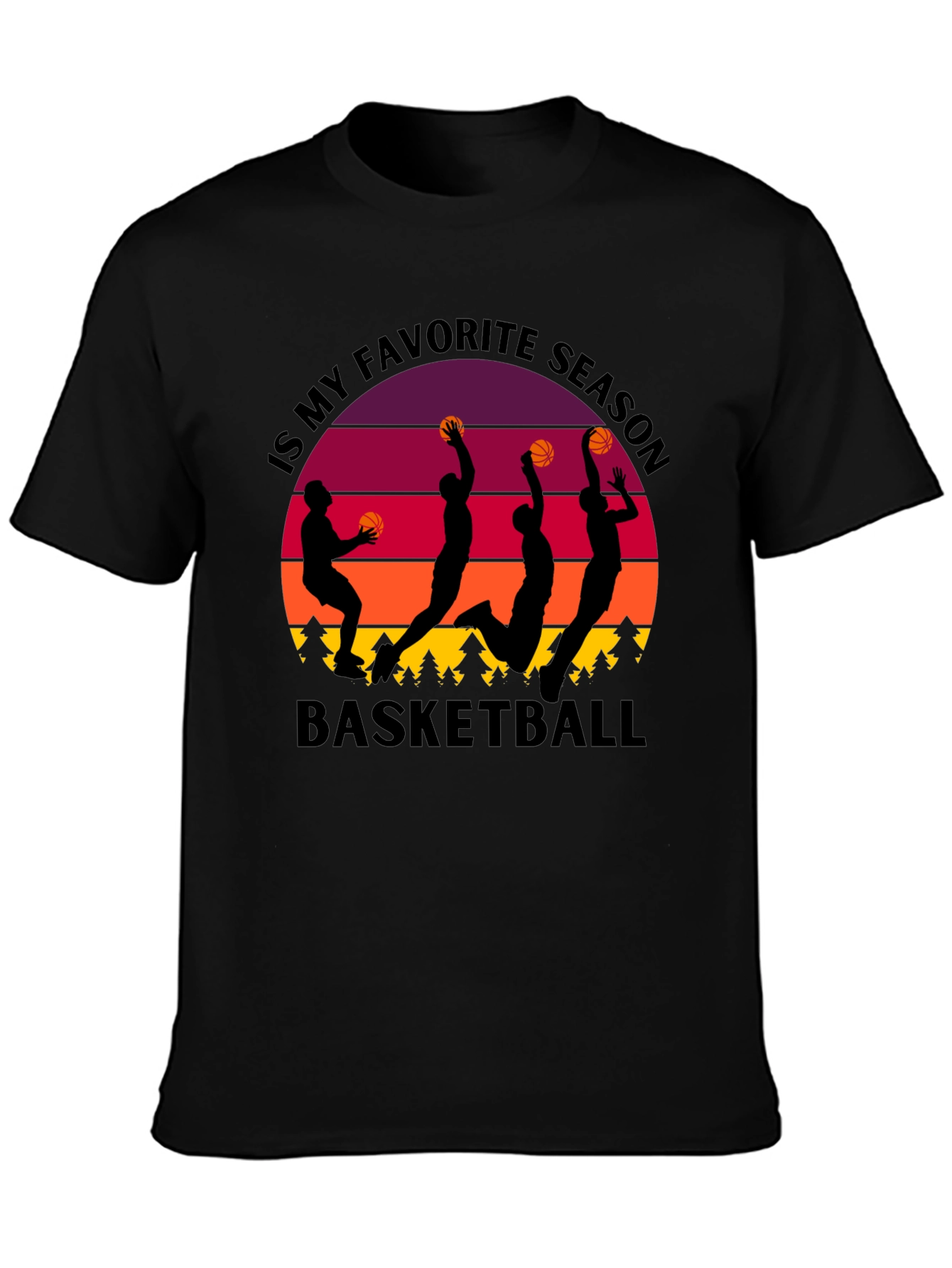 Basketball Favorite Season Graphic Tee