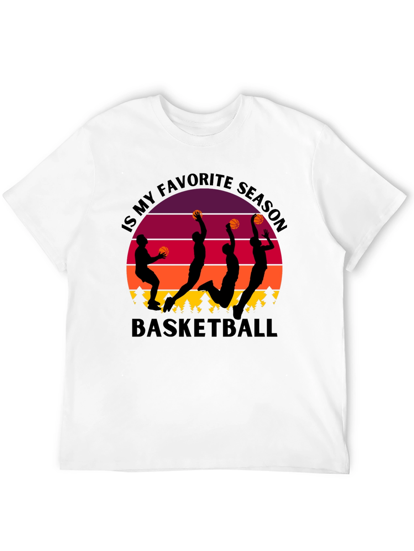 Basketball Favorite Season Graphic Tee