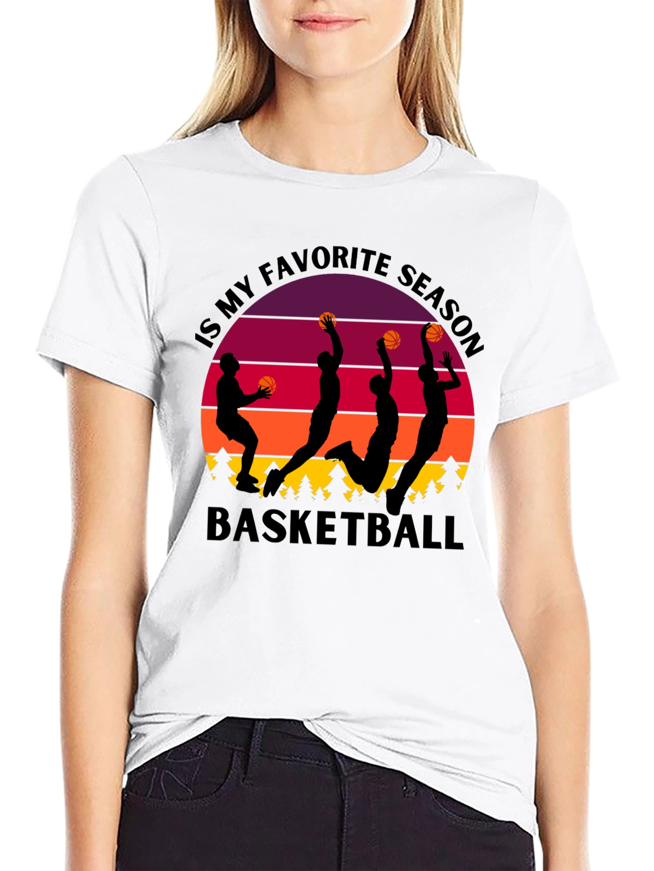 Basketball Favorite Season Graphic Tee