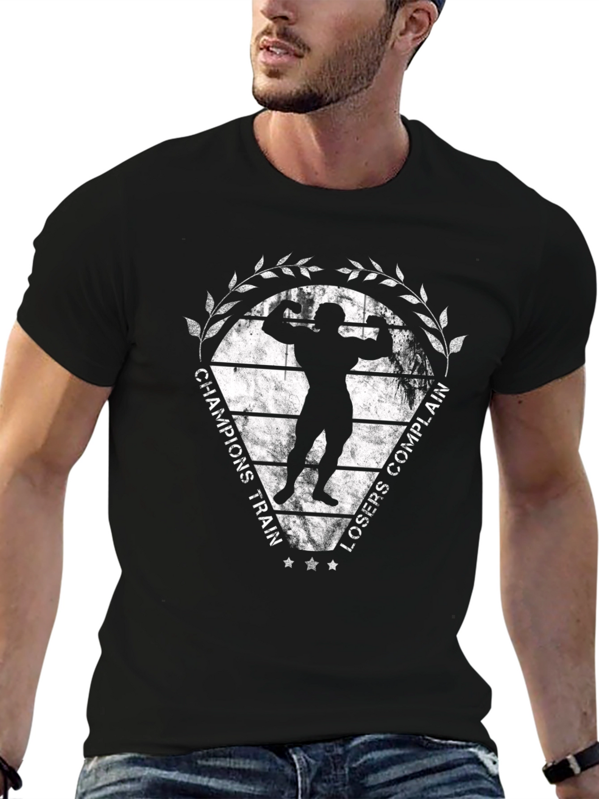 Champions Train Bodybuilder T-Shirt