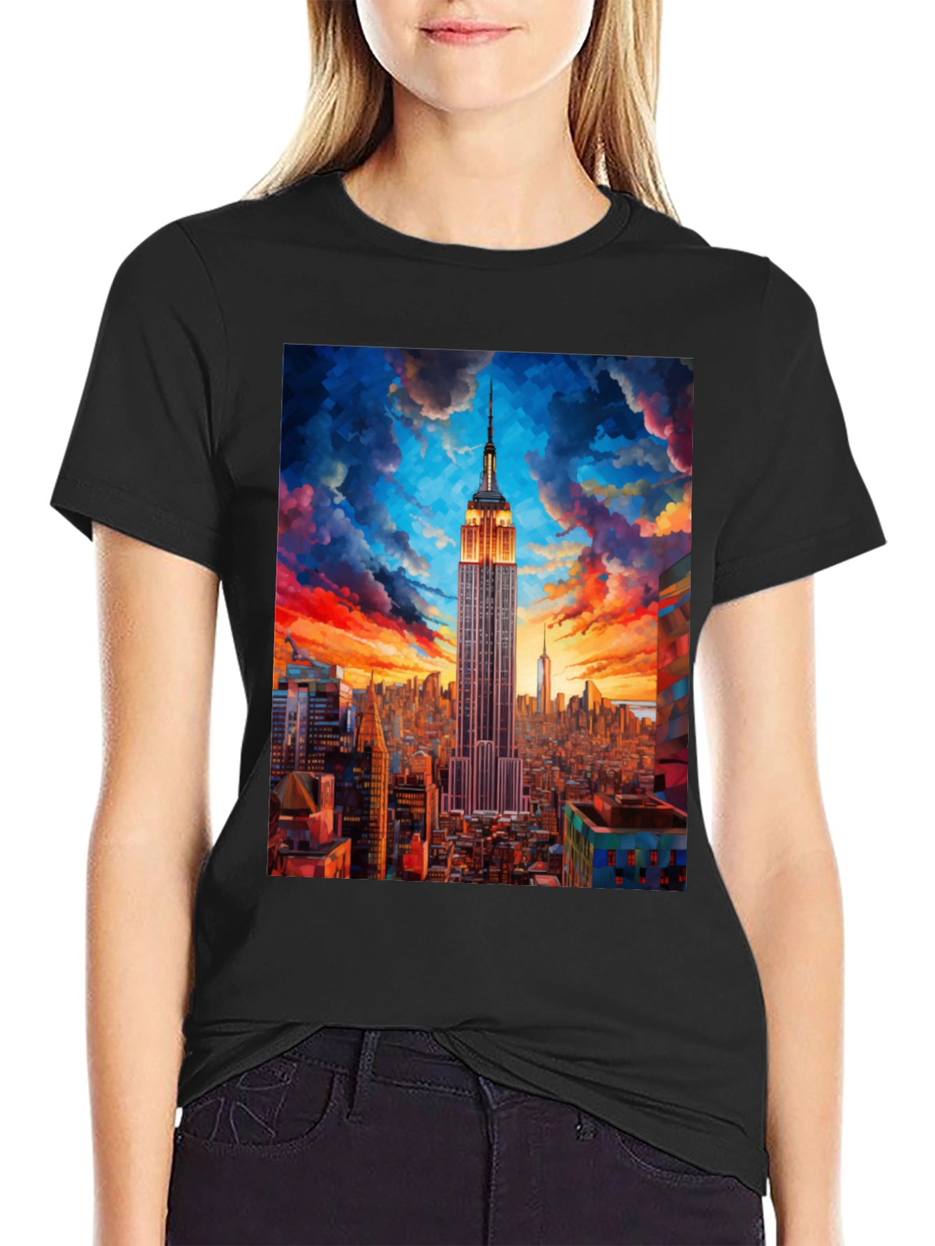 Empire State Building Graphic Tee
