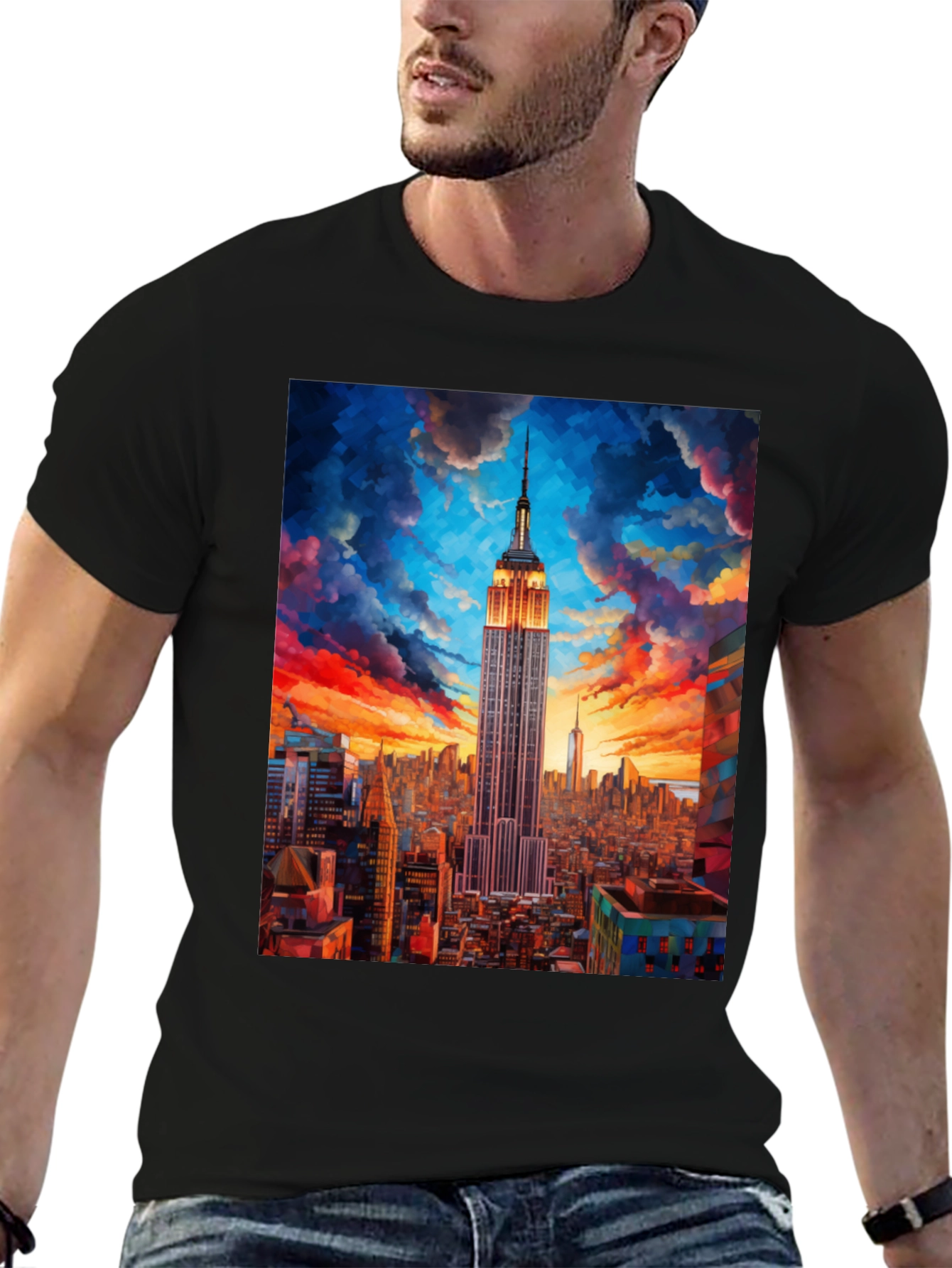 Empire State Building Graphic Tee