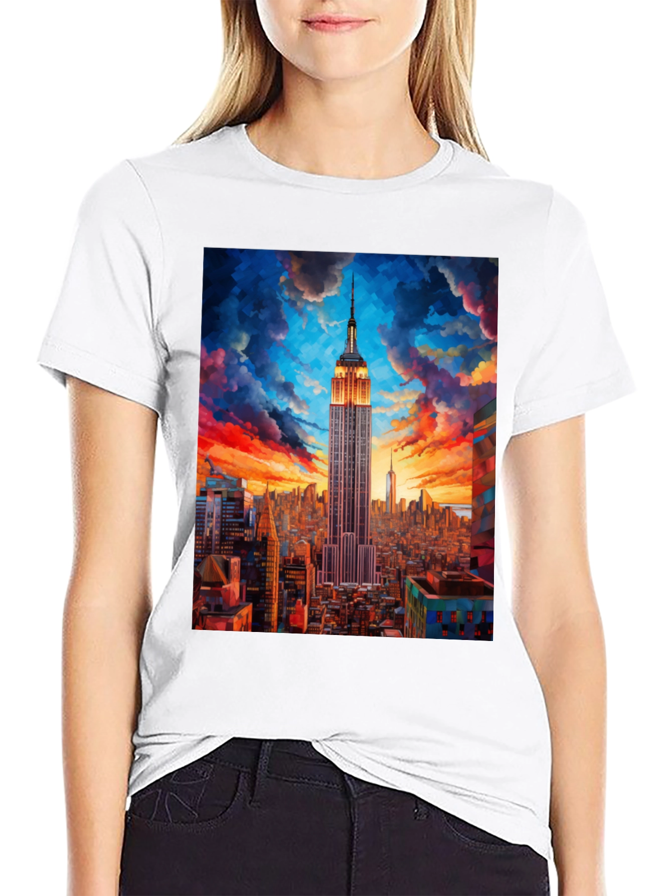 Empire State Building Graphic Tee