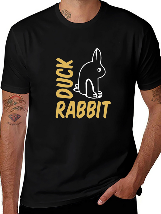Duck Rabbit Optical Illusion Graphic Tee
