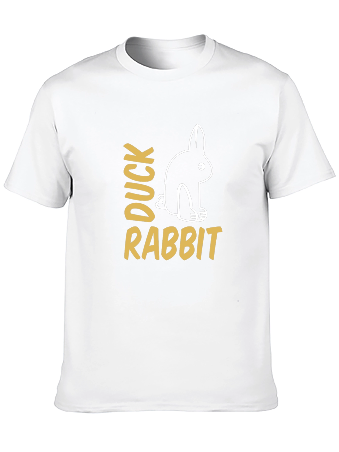 Duck Rabbit Optical Illusion Graphic Tee