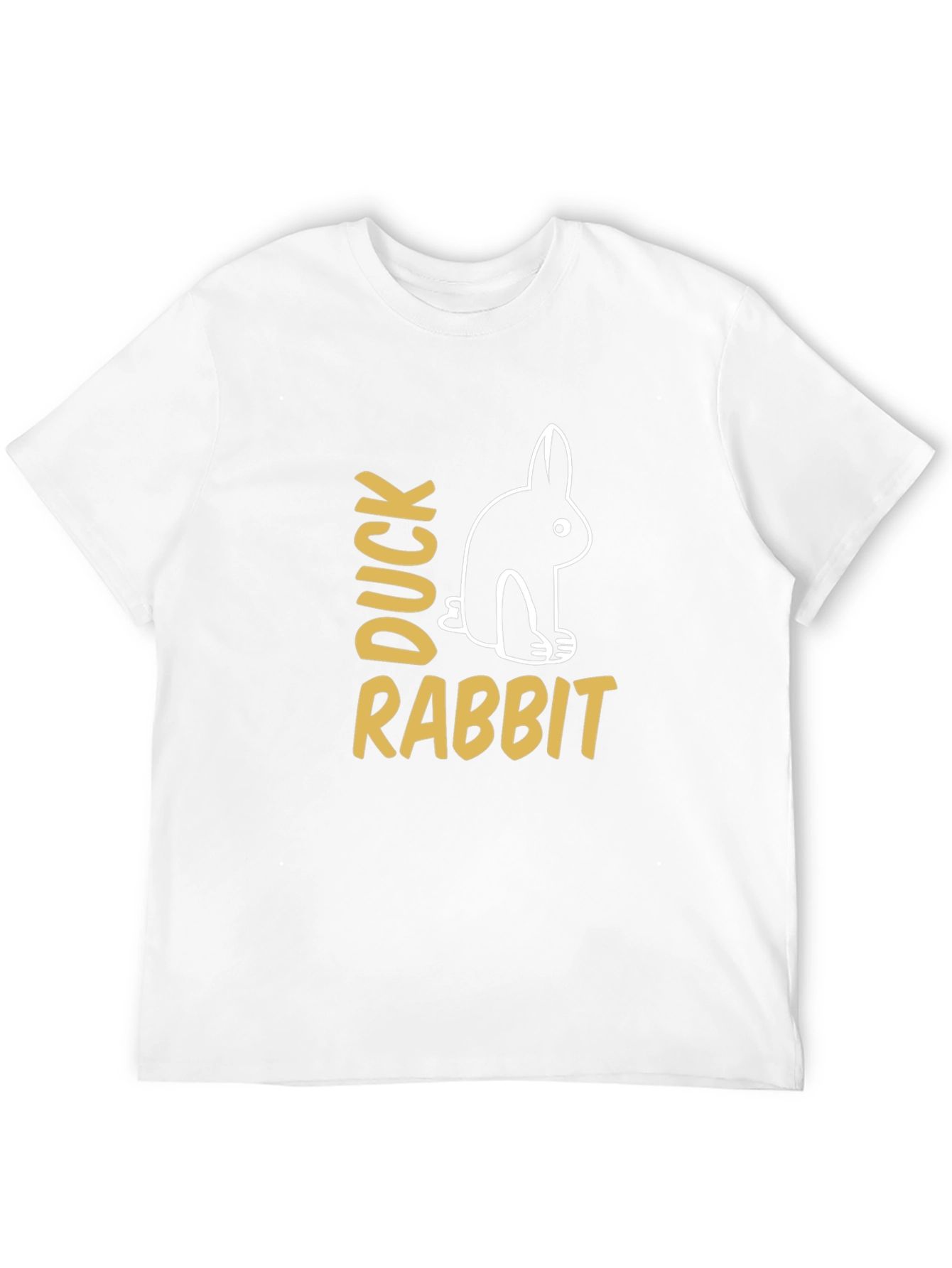 Duck Rabbit Optical Illusion Graphic Tee