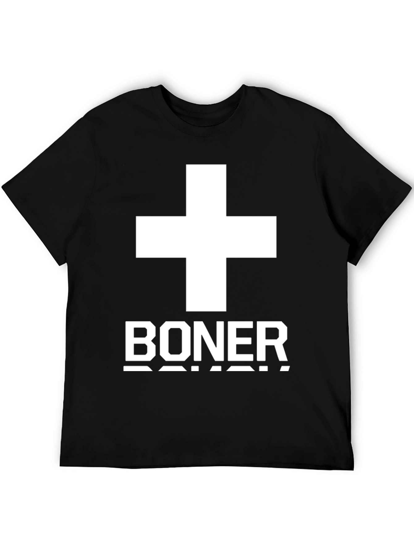 Swiss Boner Graphic Tee - Funny Black T-Shirt