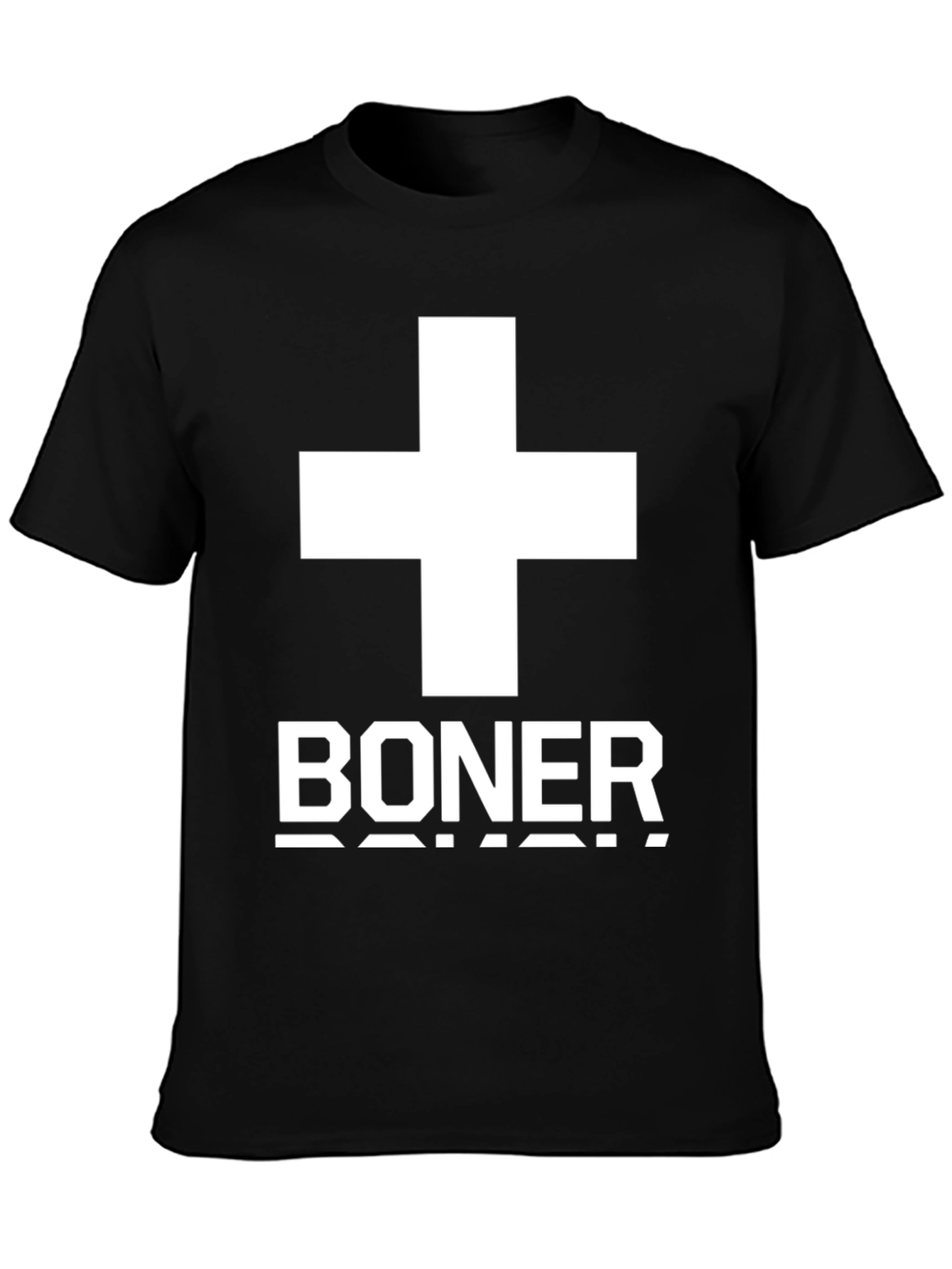 Swiss Boner Graphic Tee - Funny Black T-Shirt