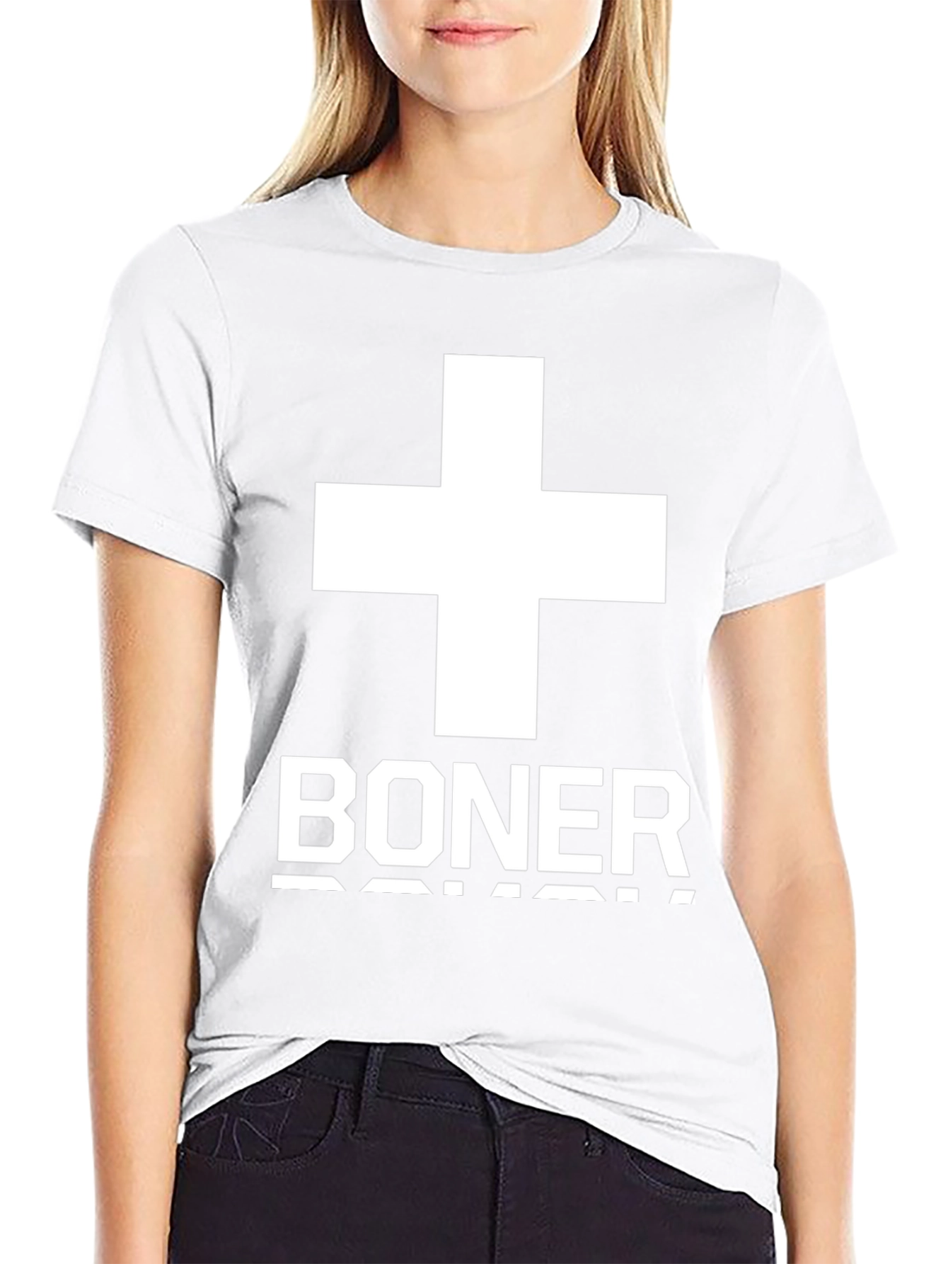 Swiss Boner Graphic Tee - Funny Black T-Shirt