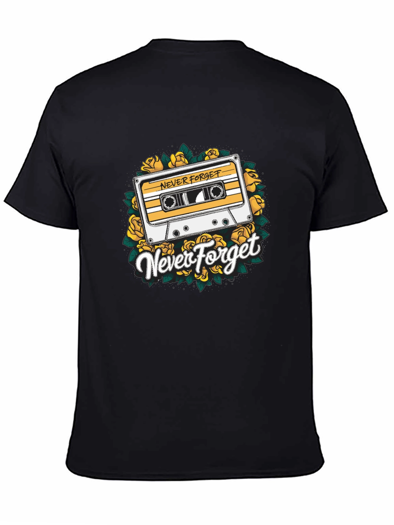 Retro Never Forget Cassette Tape T-Shirt