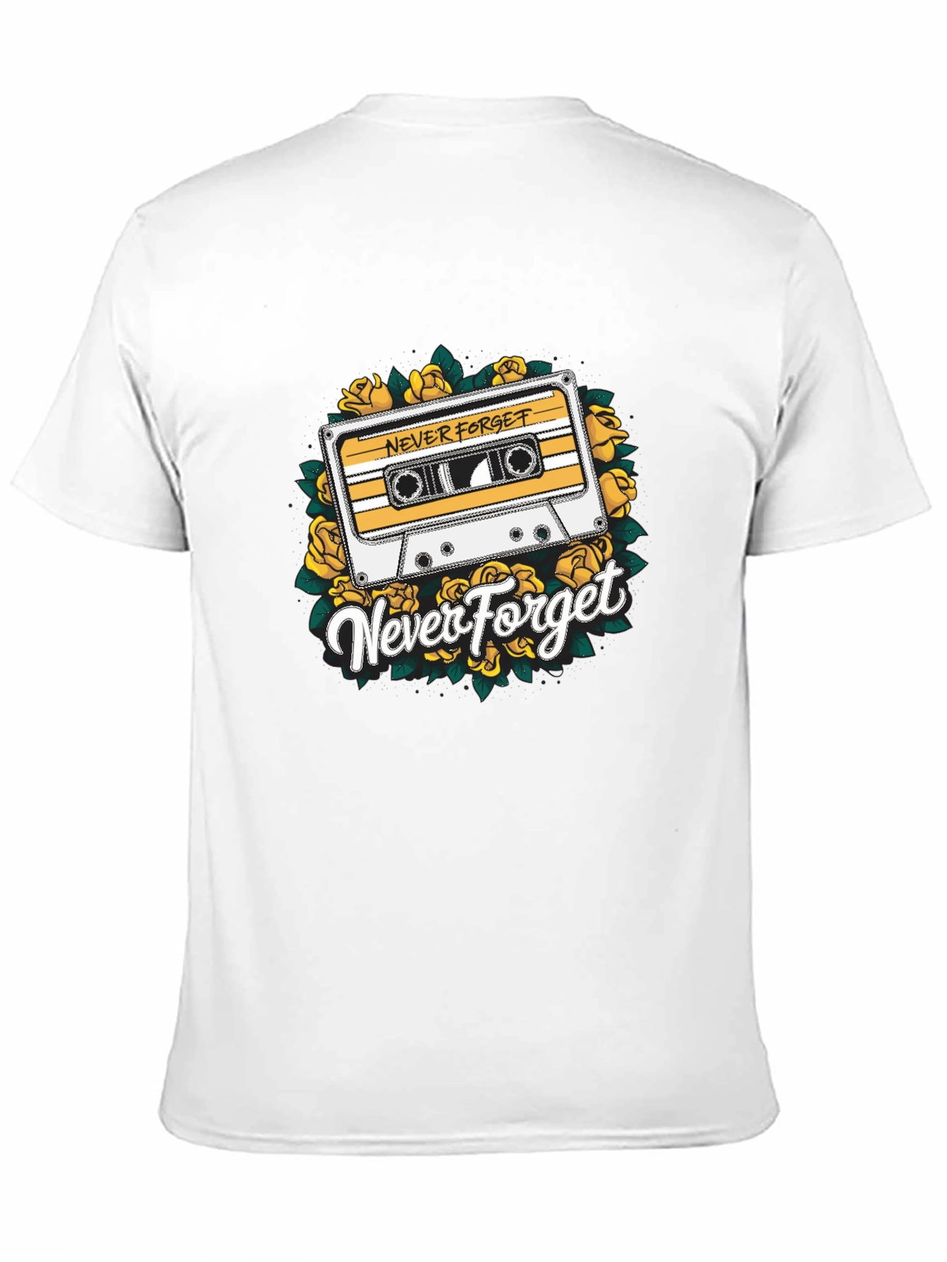 Retro Never Forget Cassette Tape T-Shirt
