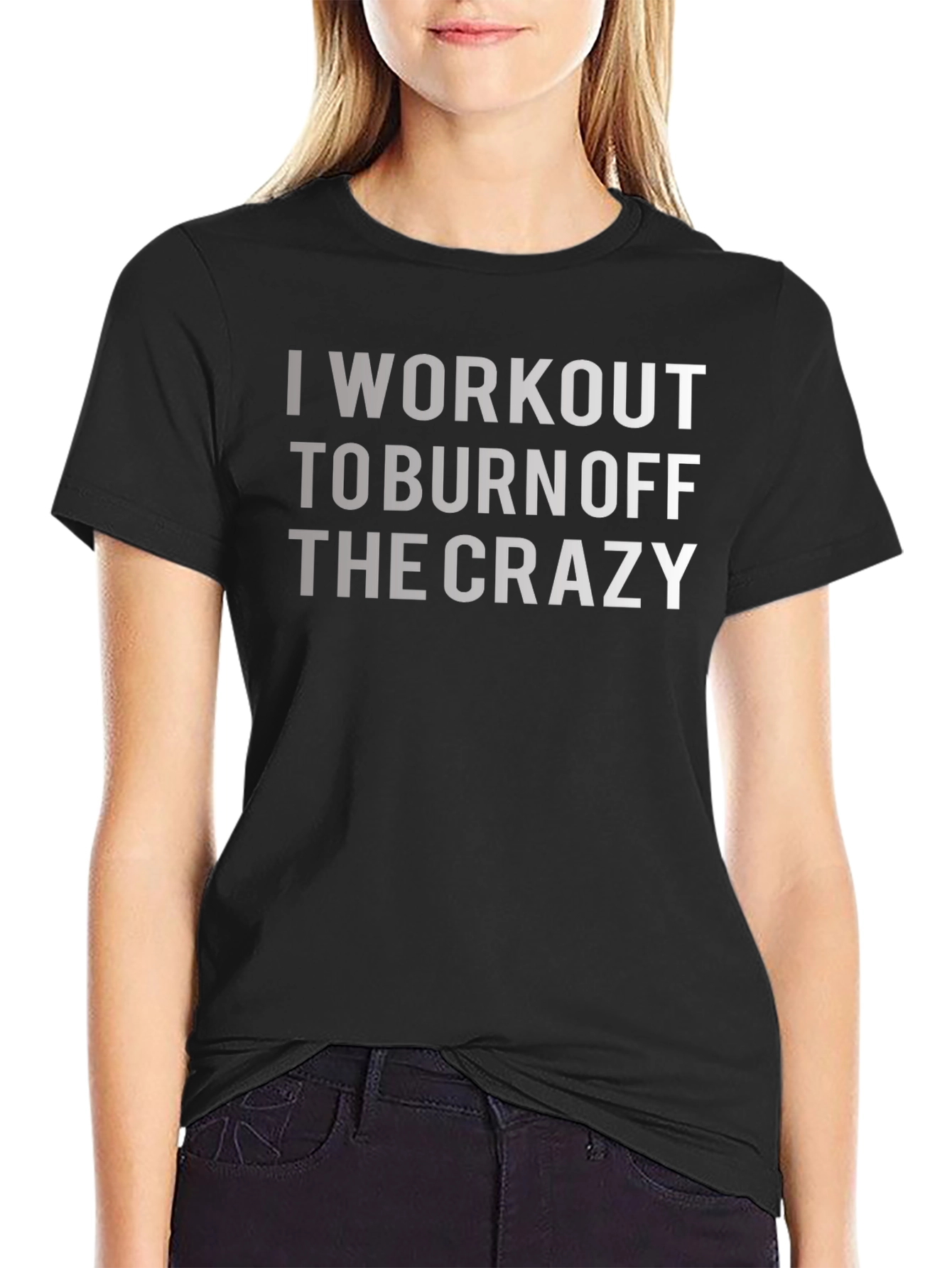 Workout to Burn Off the Crazy Graphic Tee