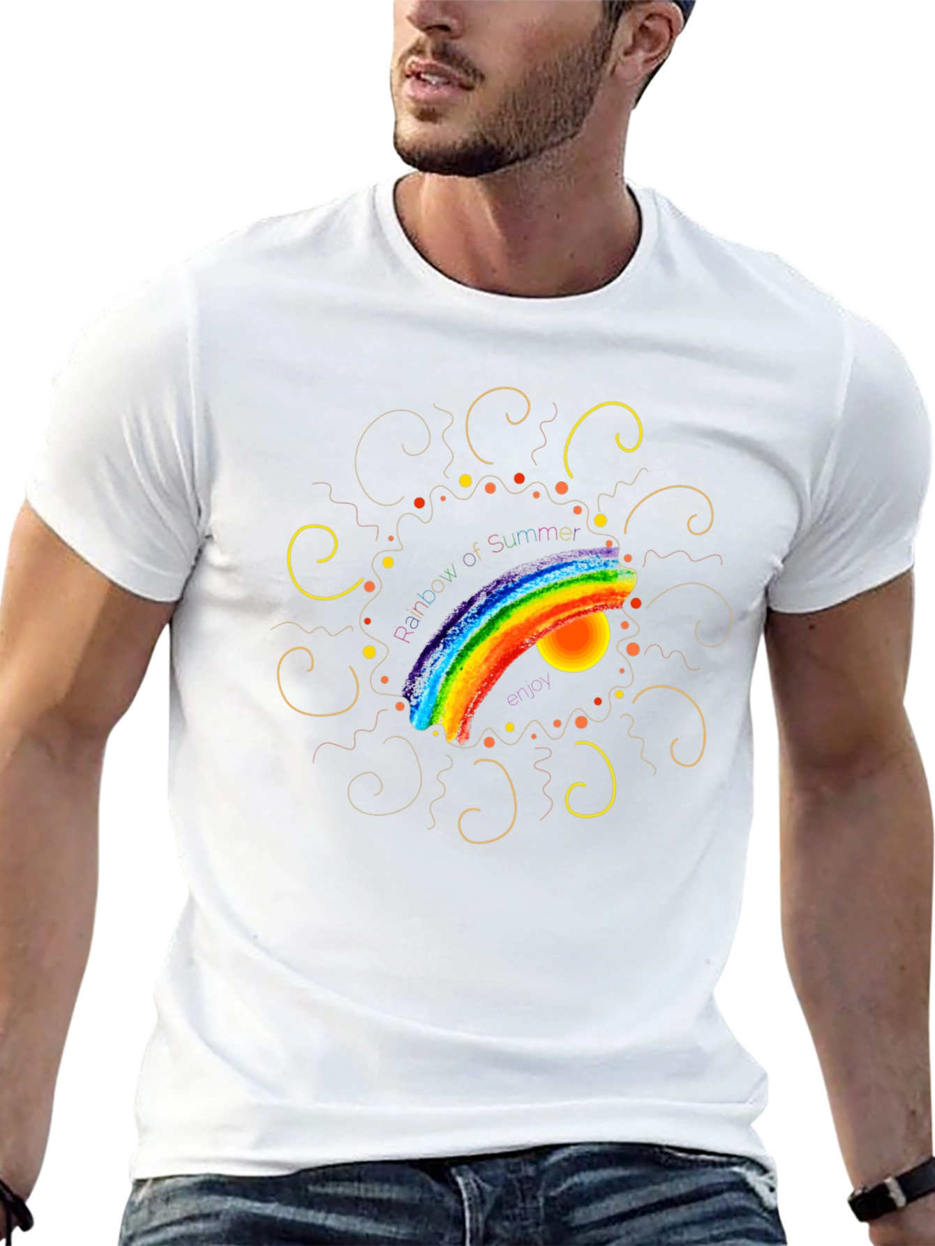Rainbow of Summer Graphic Tee
