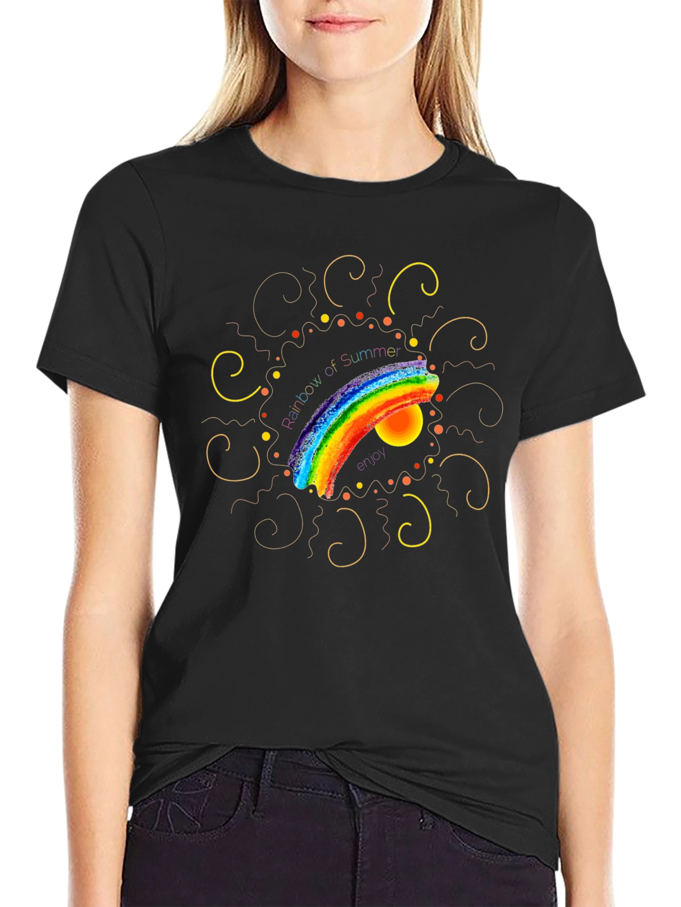 Rainbow of Summer Graphic Tee