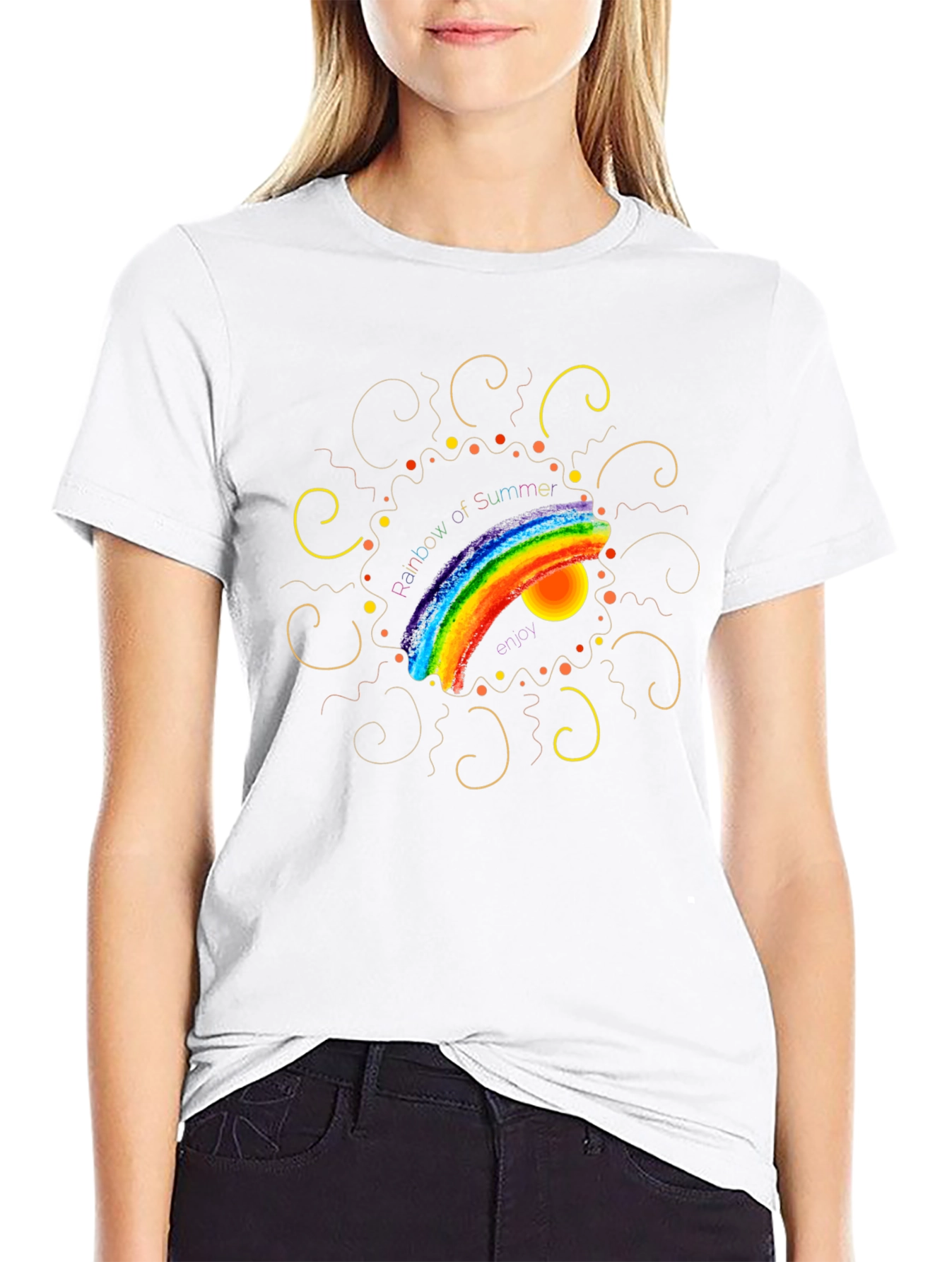 Rainbow of Summer Graphic Tee