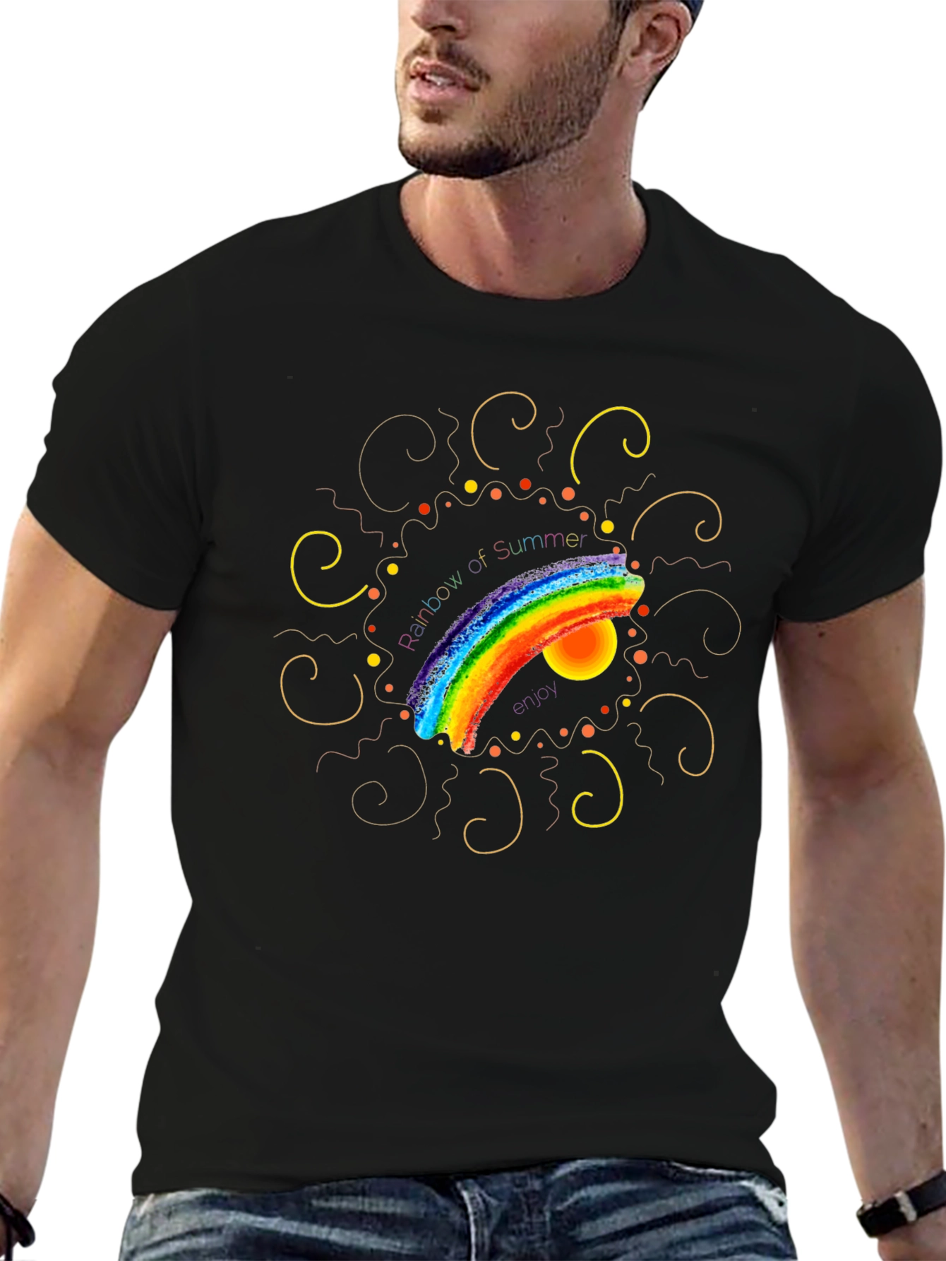 Rainbow of Summer Graphic Tee