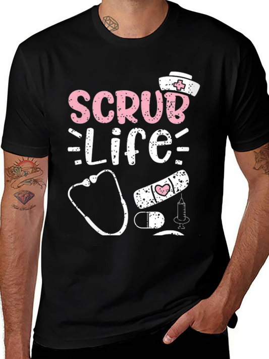 Scrub Life Graphic T-Shirt - Nurse Apparel