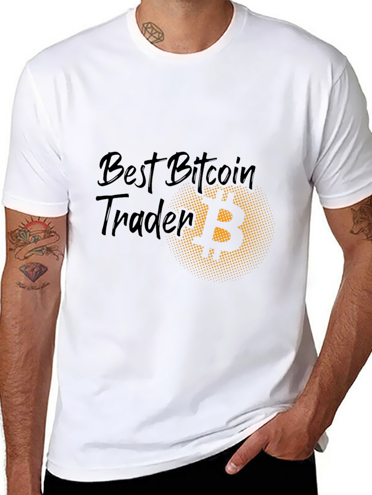 Bitcoin Trader Graphic Tee - Crypto Investor Shirt