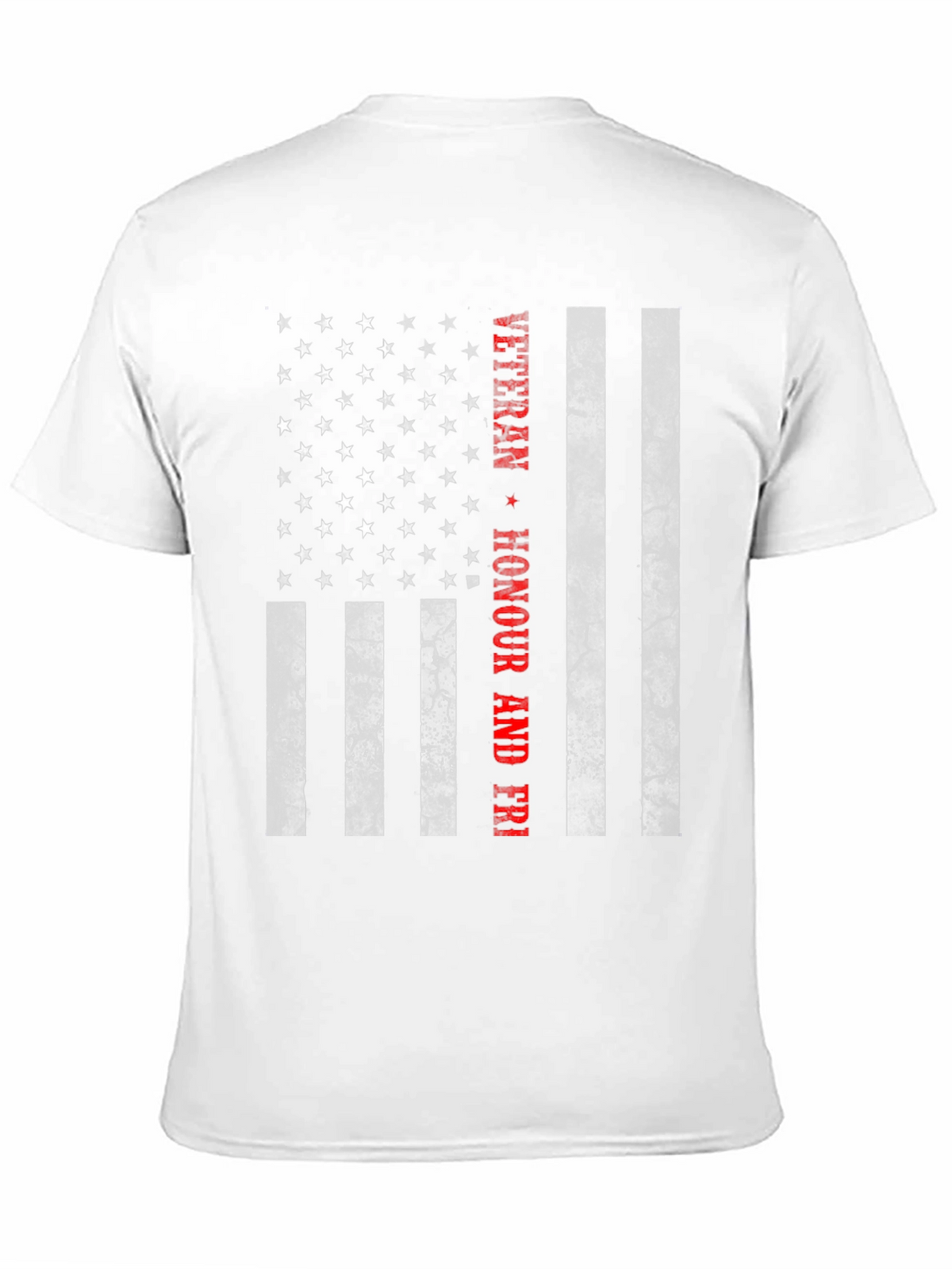 Veteran Honour & Freedom American Flag T-Shirt