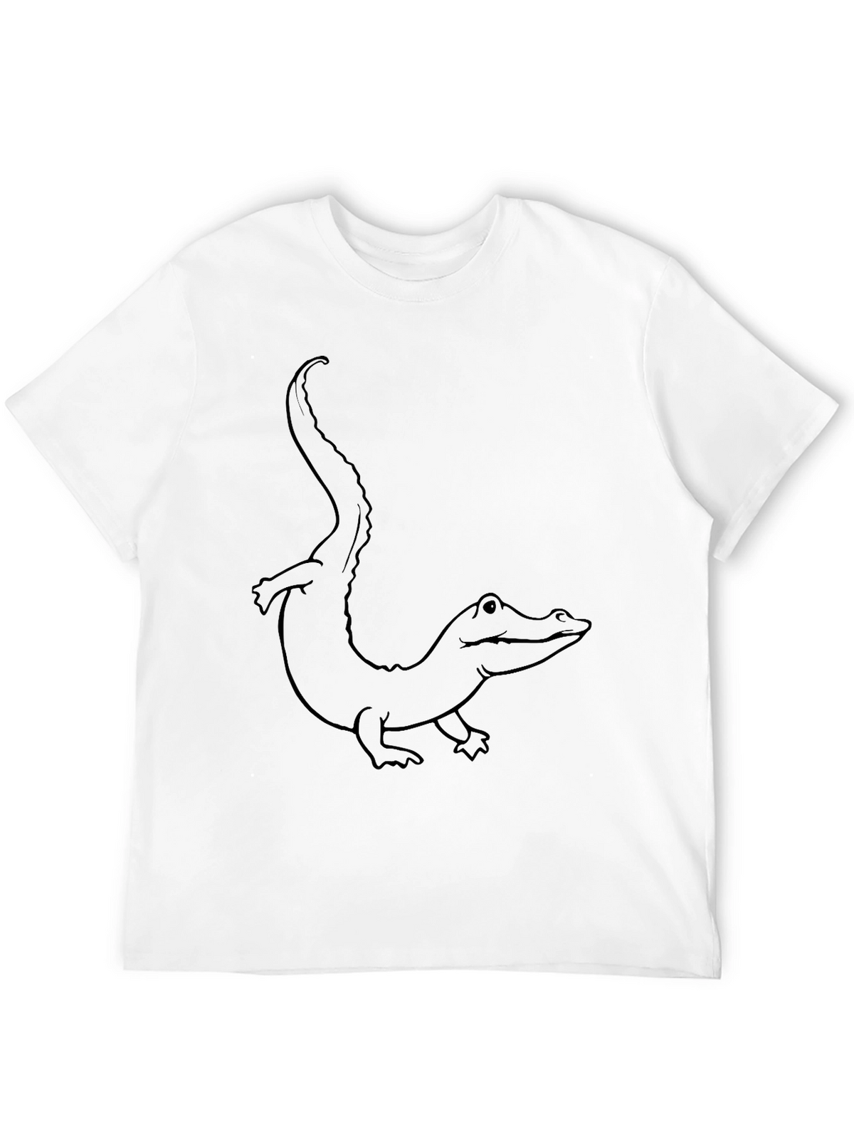 Alligator Graphic Tee - Mens Black T-Shirt