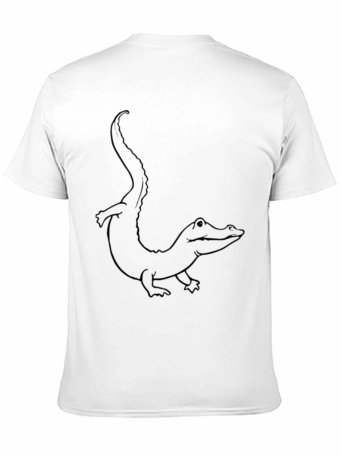 Alligator Graphic Tee - Mens Black T-Shirt