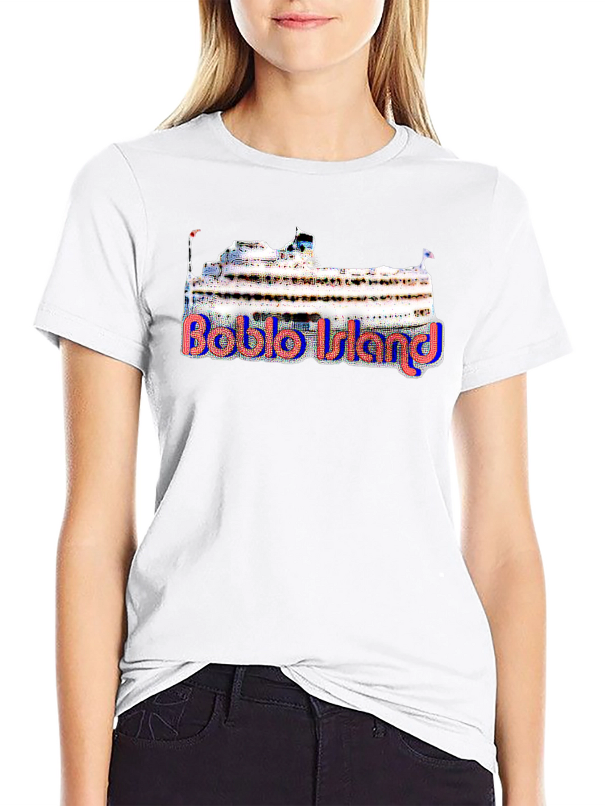 Boblo Island Cruise Ship T-Shirt