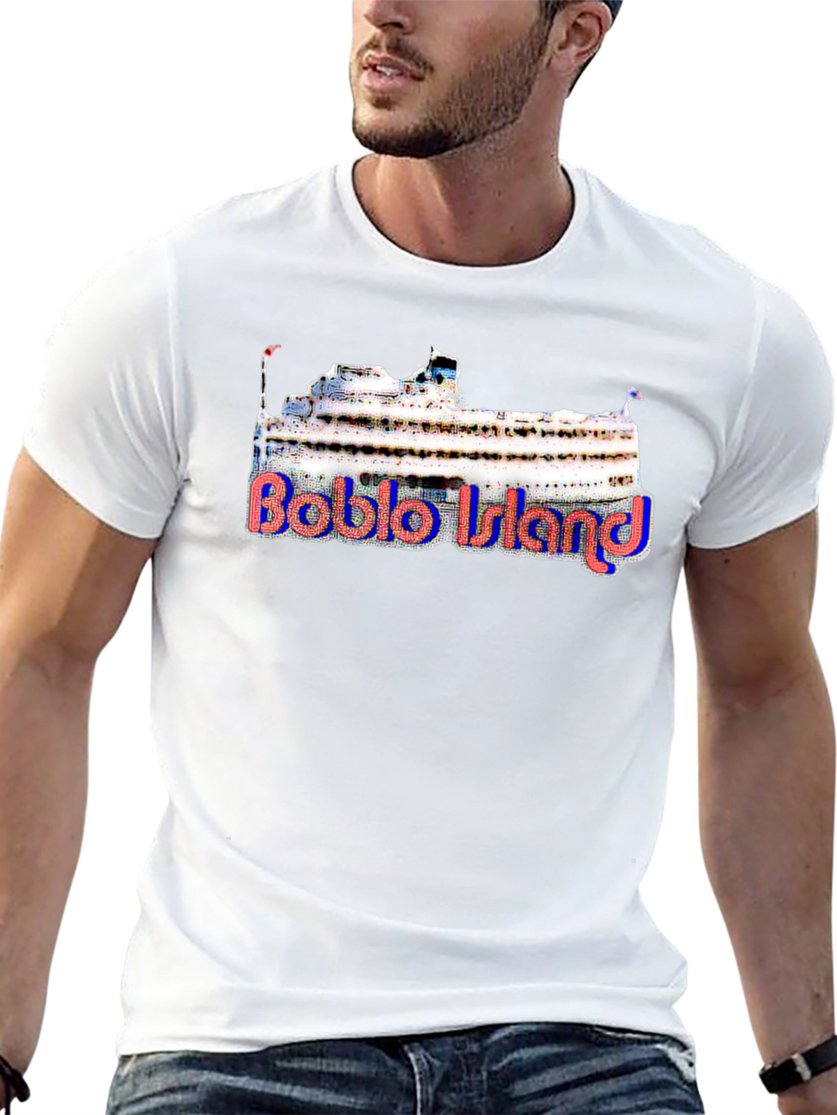 Boblo Island Cruise Ship T-Shirt