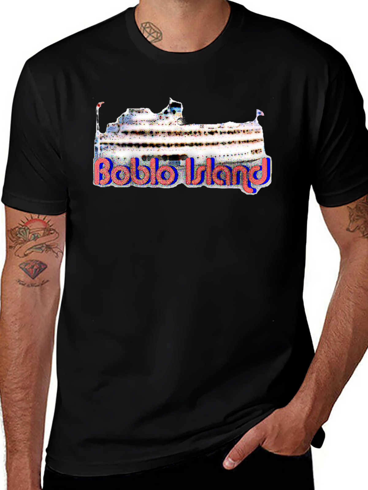 Boblo Island Cruise Ship T-Shirt