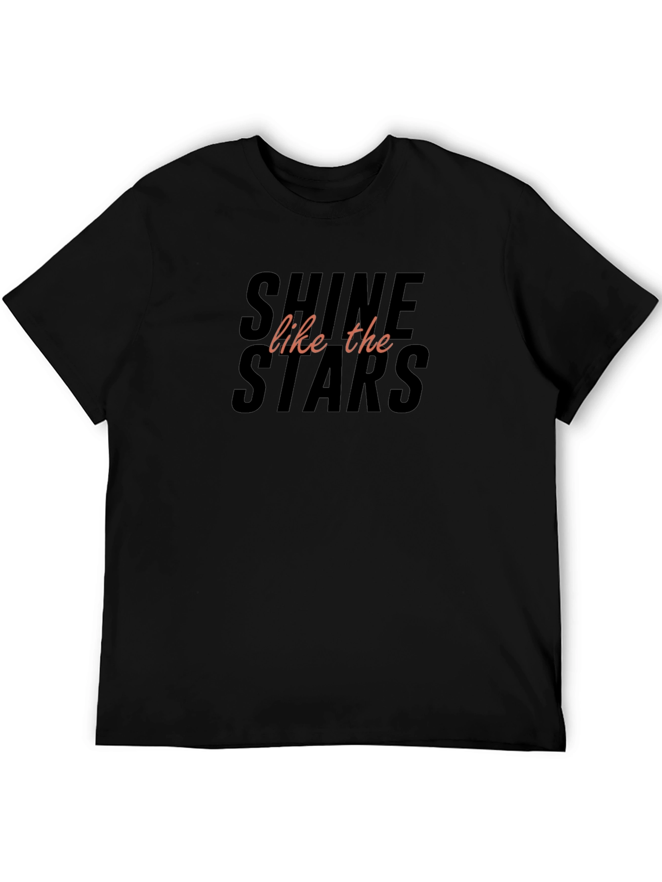 Shine Like the Stars Black T-Shirt