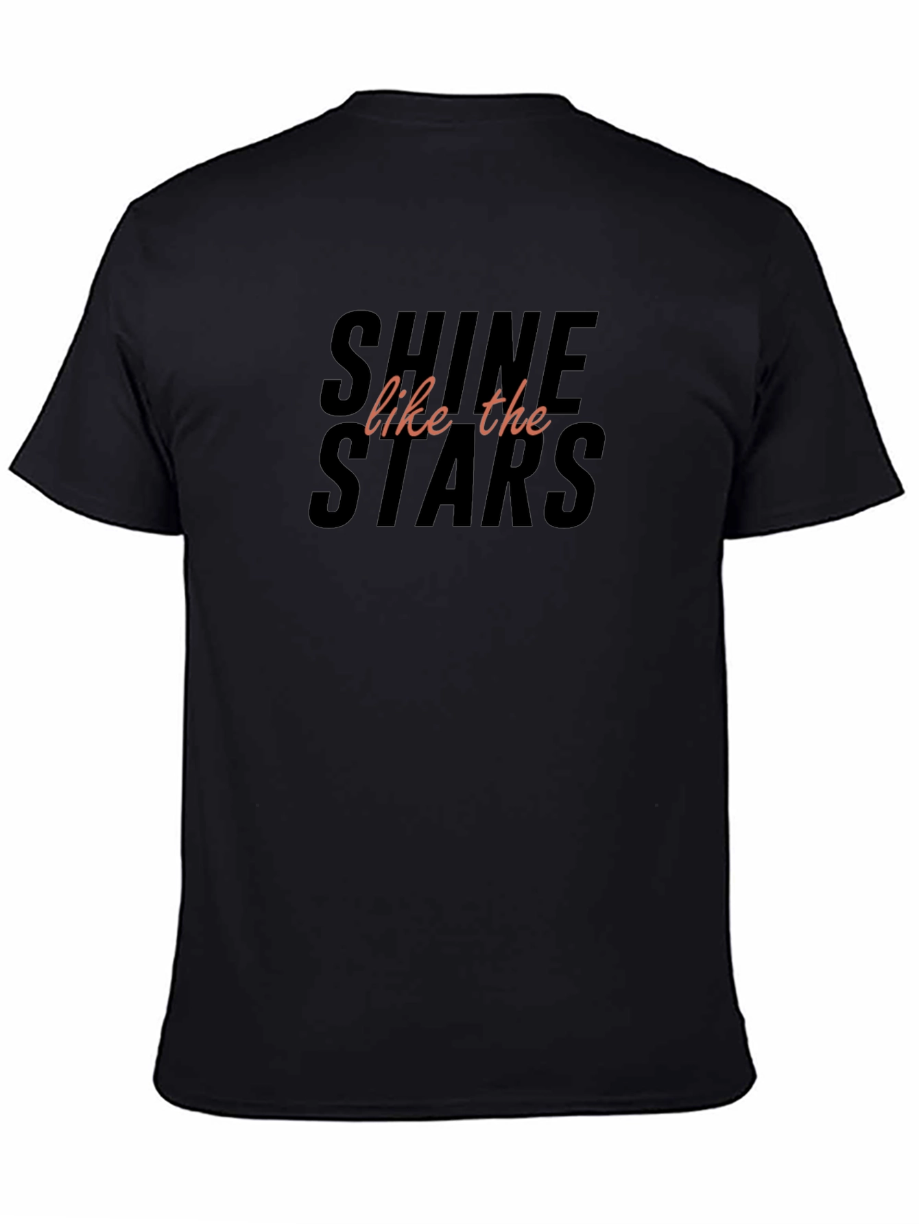 Shine Like the Stars Black T-Shirt