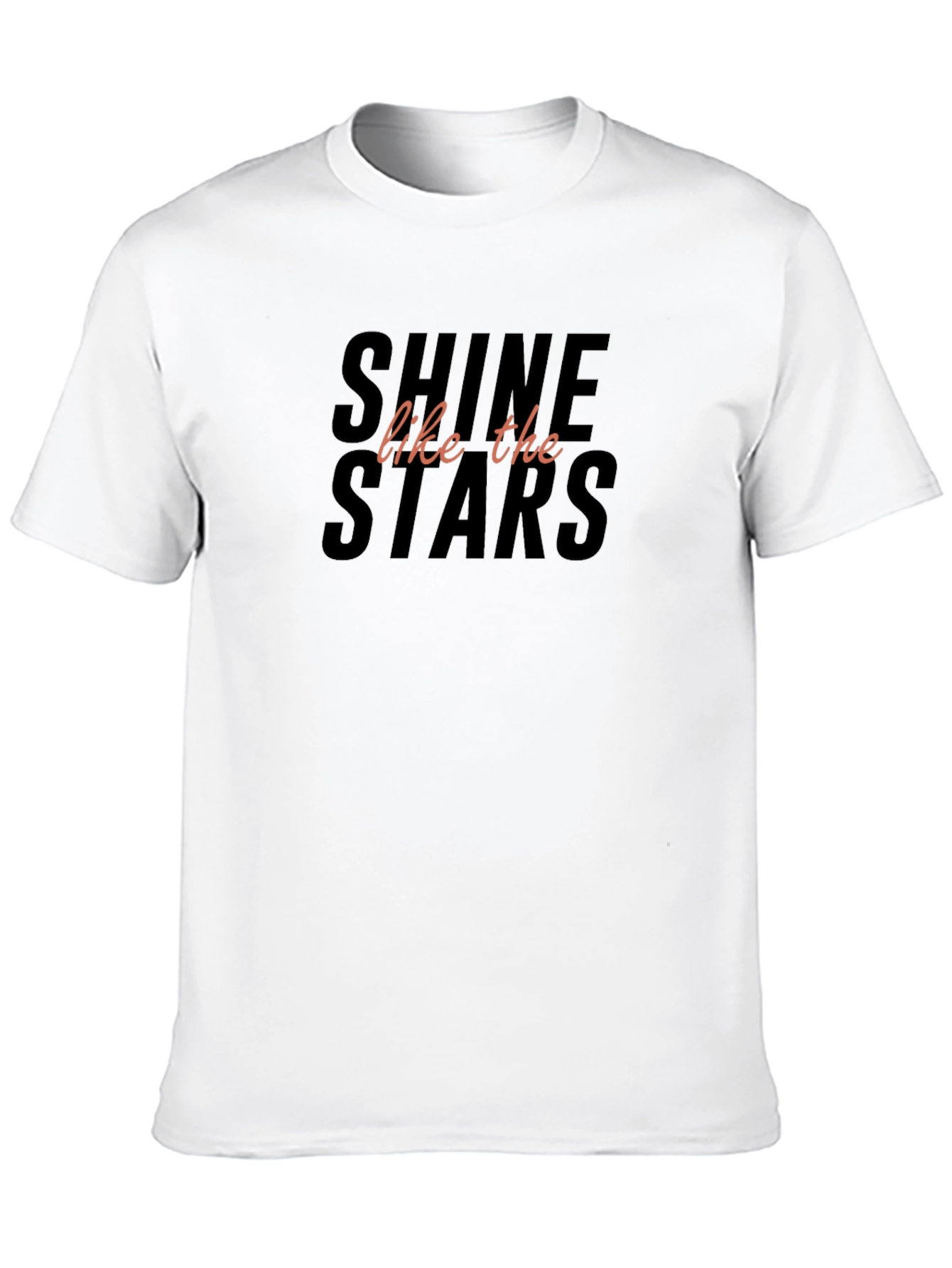 Shine Like the Stars Black T-Shirt