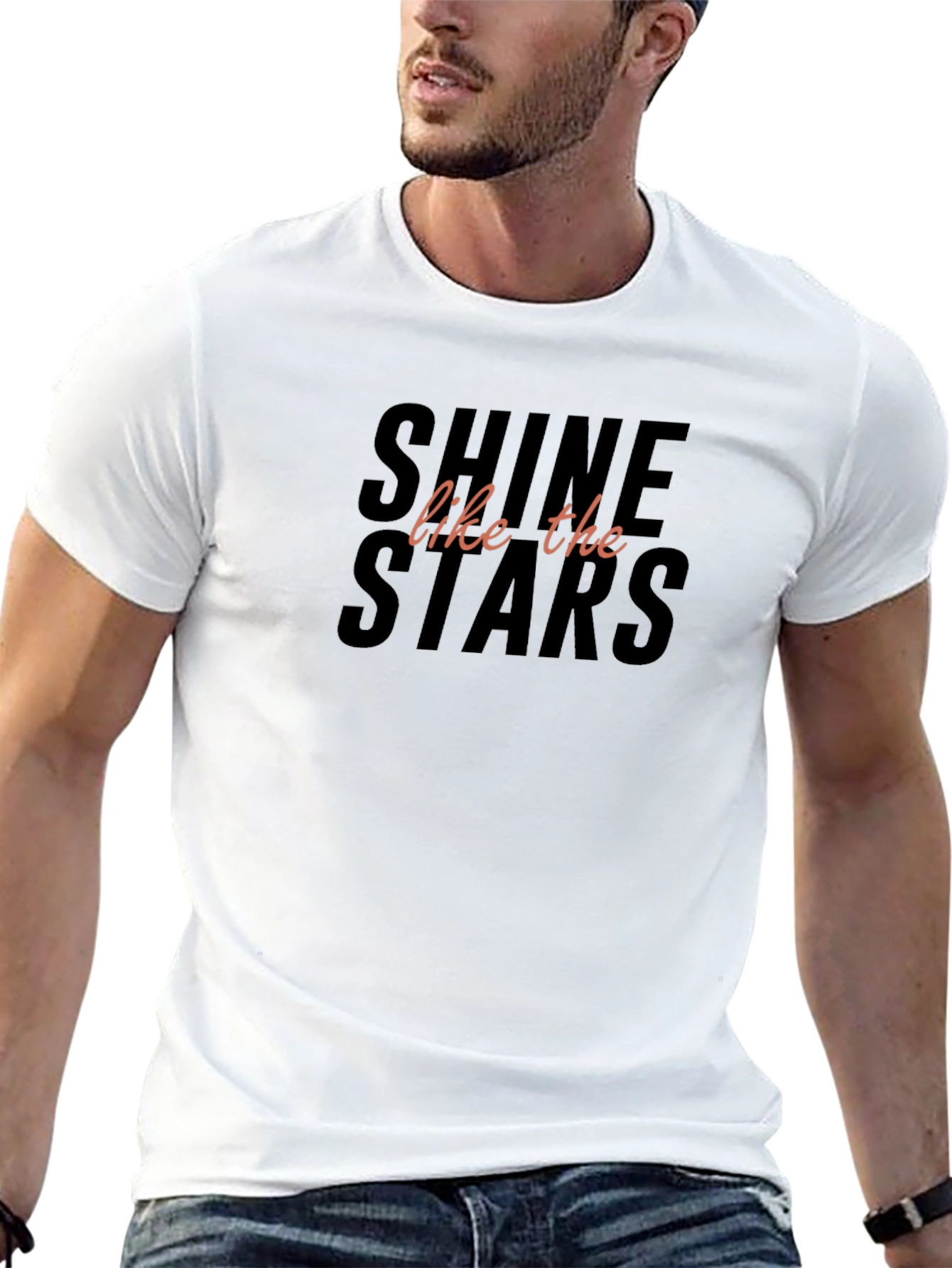 Shine Like the Stars Black T-Shirt