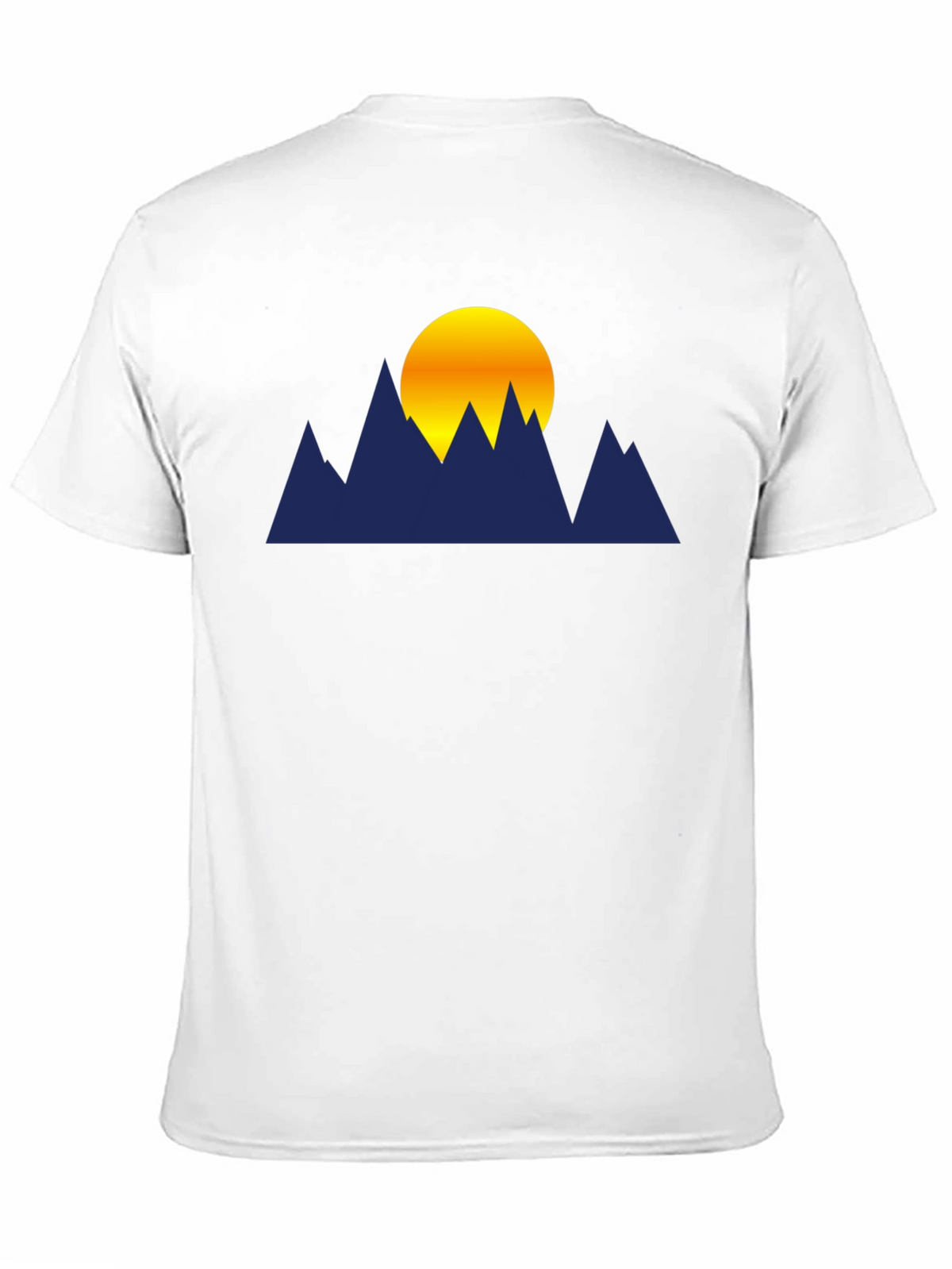 Mountain Sunset Graphic T-Shirt - Soft Cotton Blend