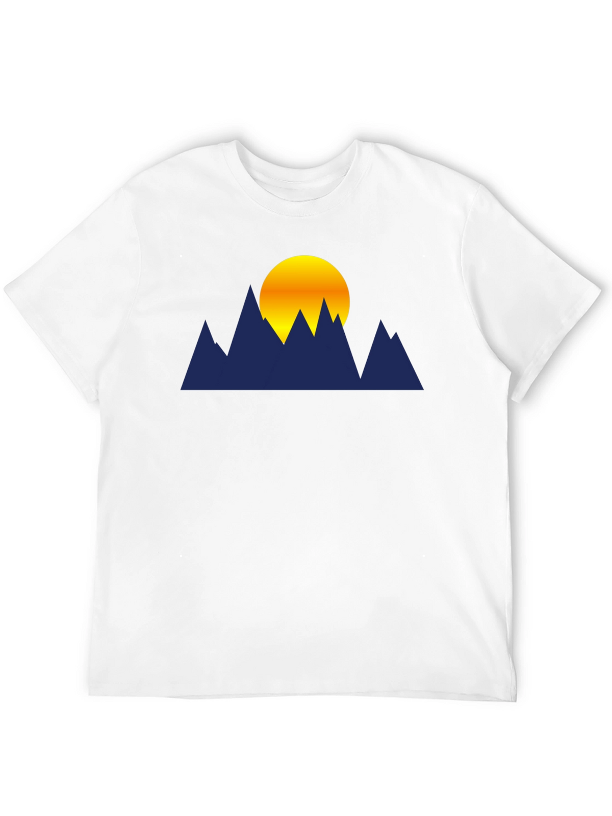 Mountain Sunset Graphic T-Shirt - Soft Cotton Blend
