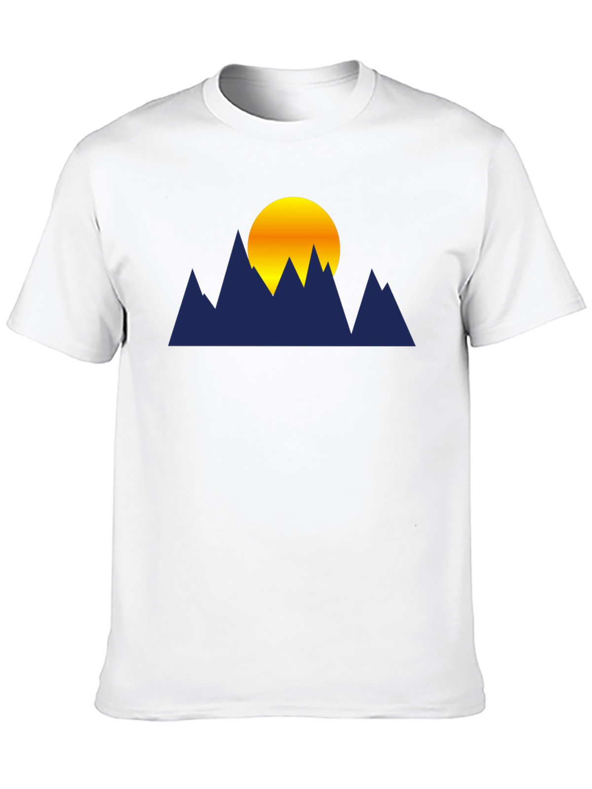 Mountain Sunset Graphic T-Shirt - Soft Cotton Blend