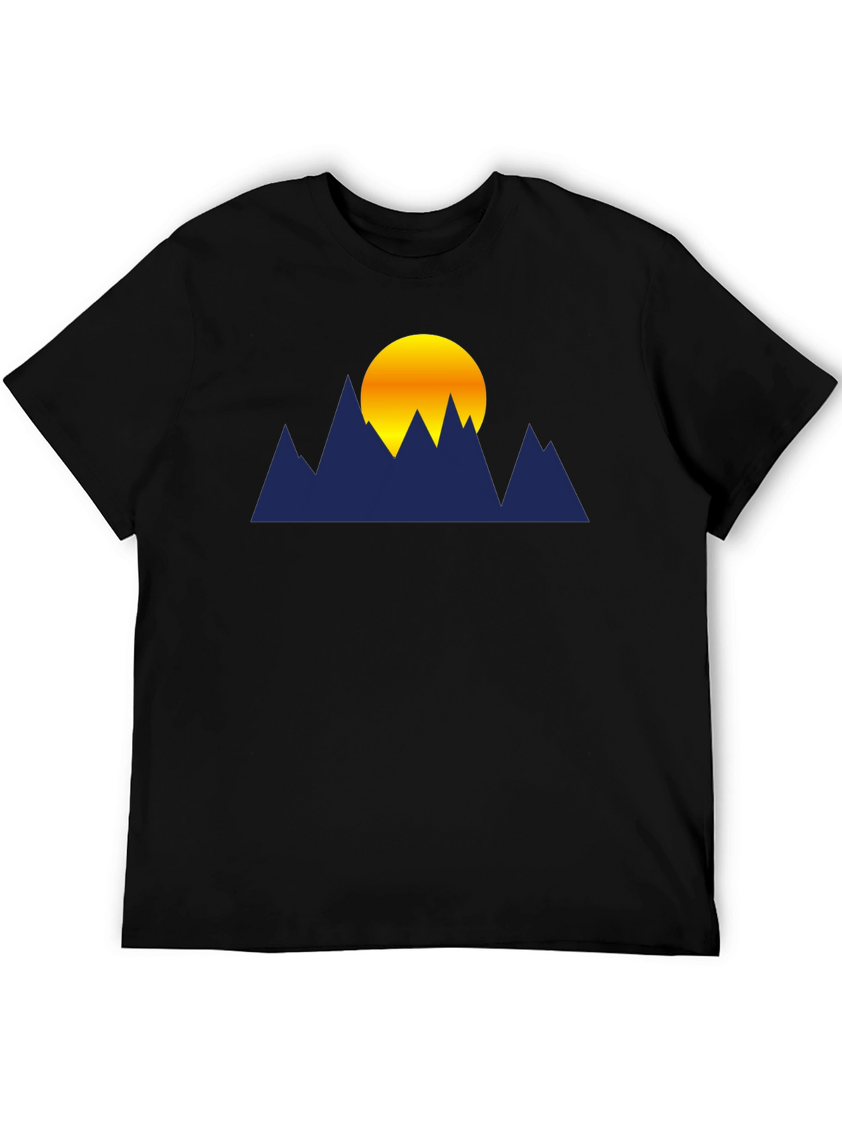 Mountain Sunset Graphic T-Shirt - Soft Cotton Blend