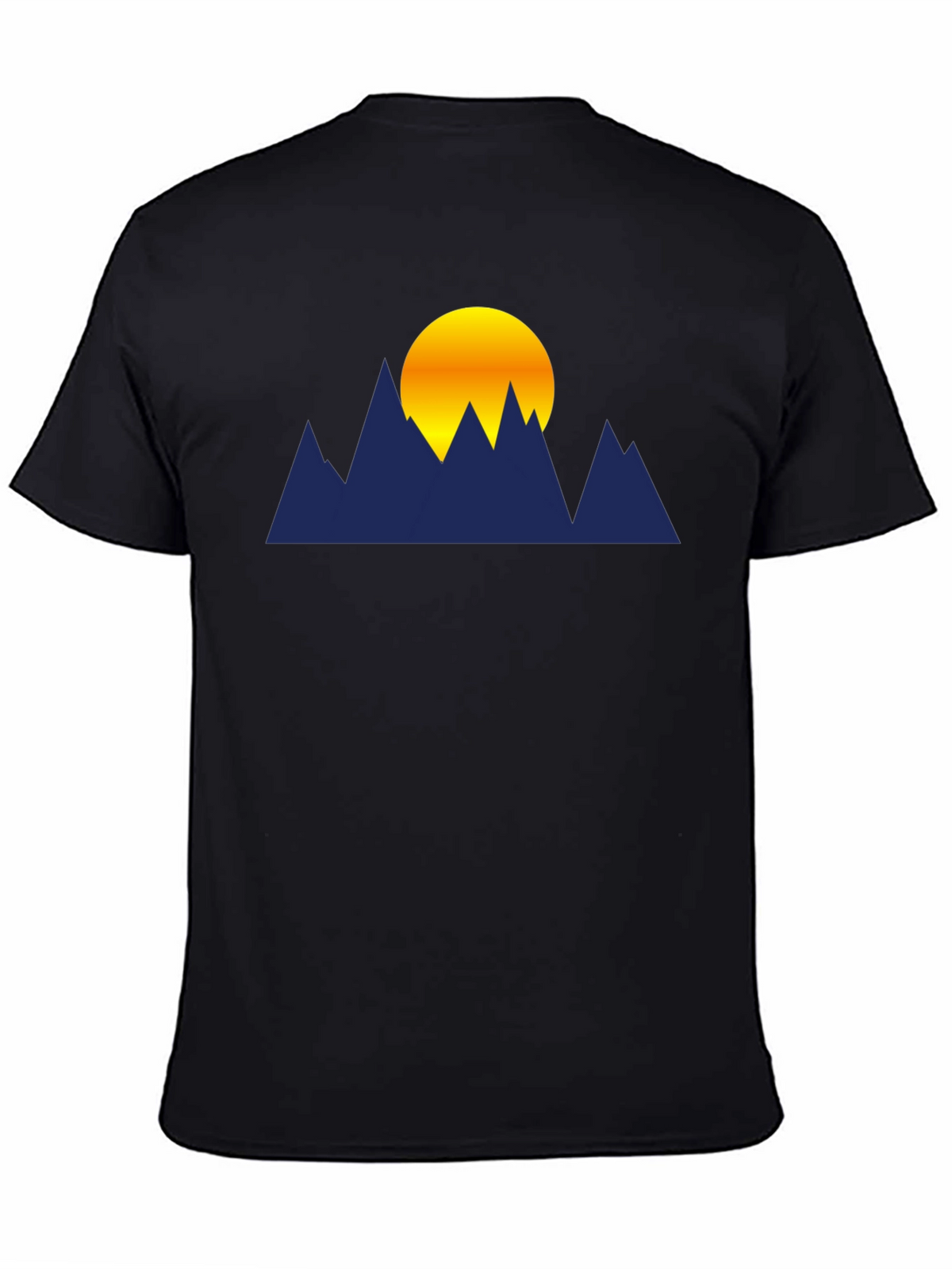 Mountain Sunset Graphic T-Shirt - Soft Cotton Blend
