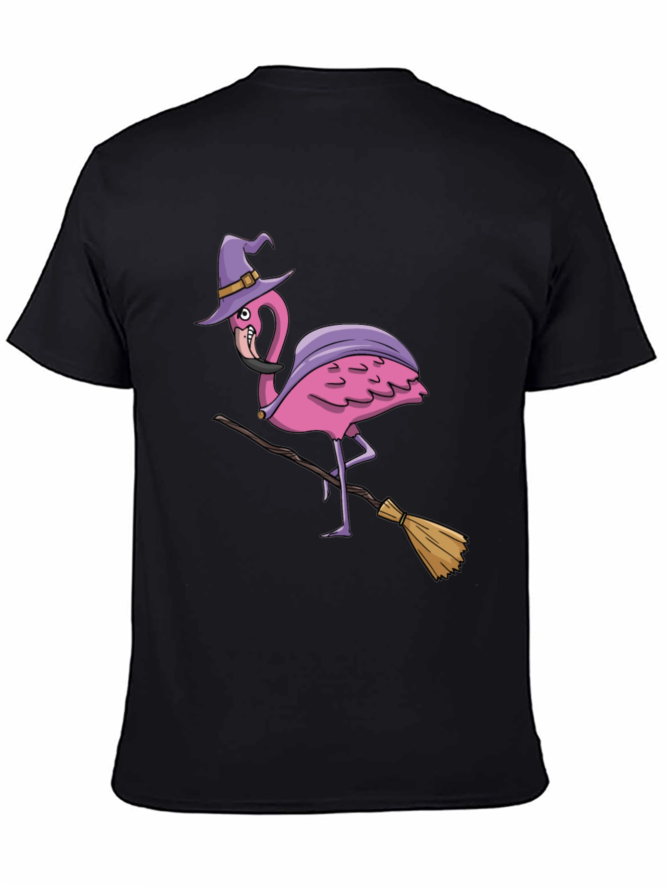 Witch Flamingo Graphic Tee