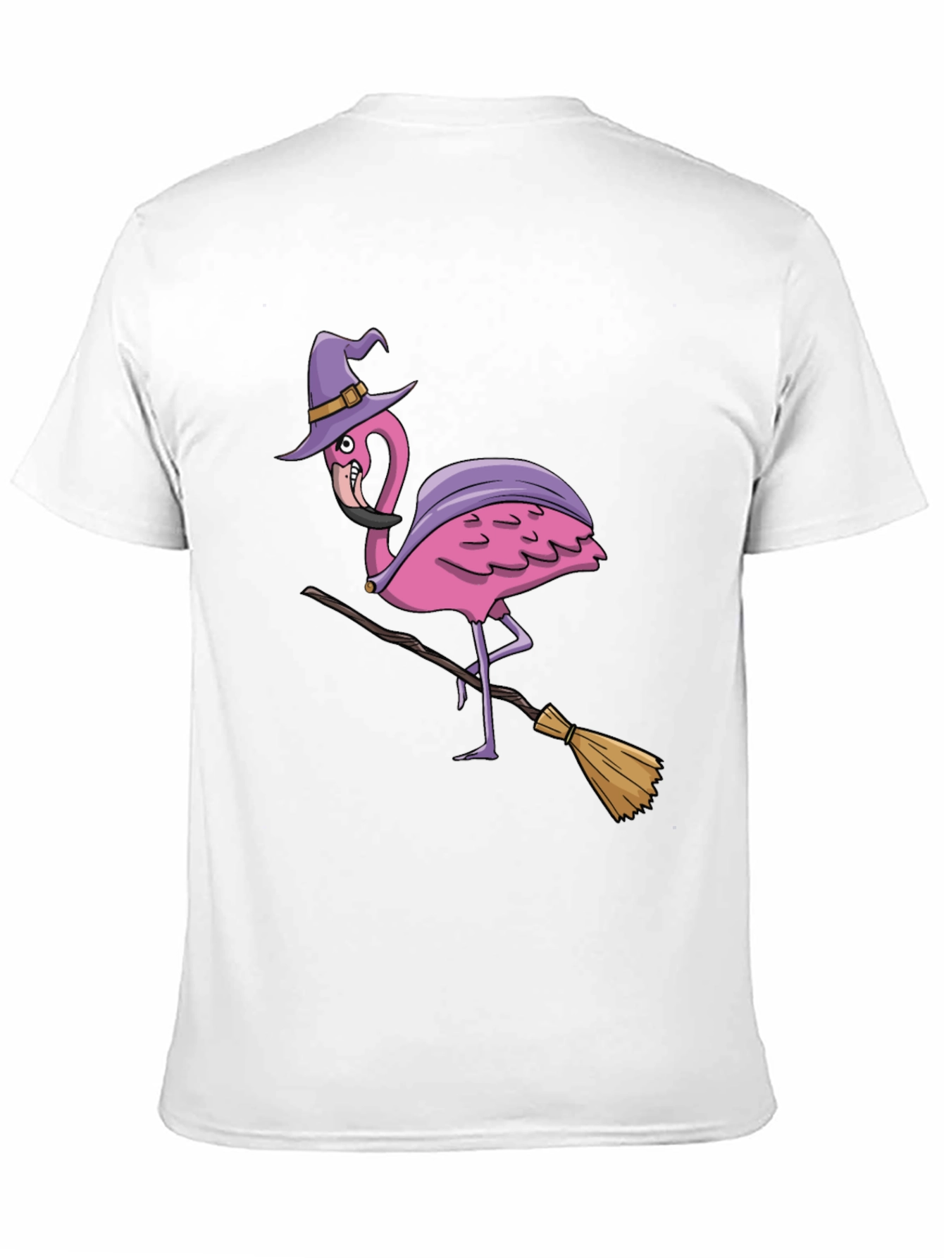 Witch Flamingo Graphic Tee