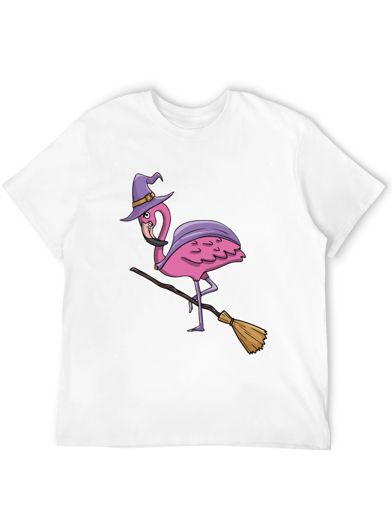 Witch Flamingo Graphic Tee