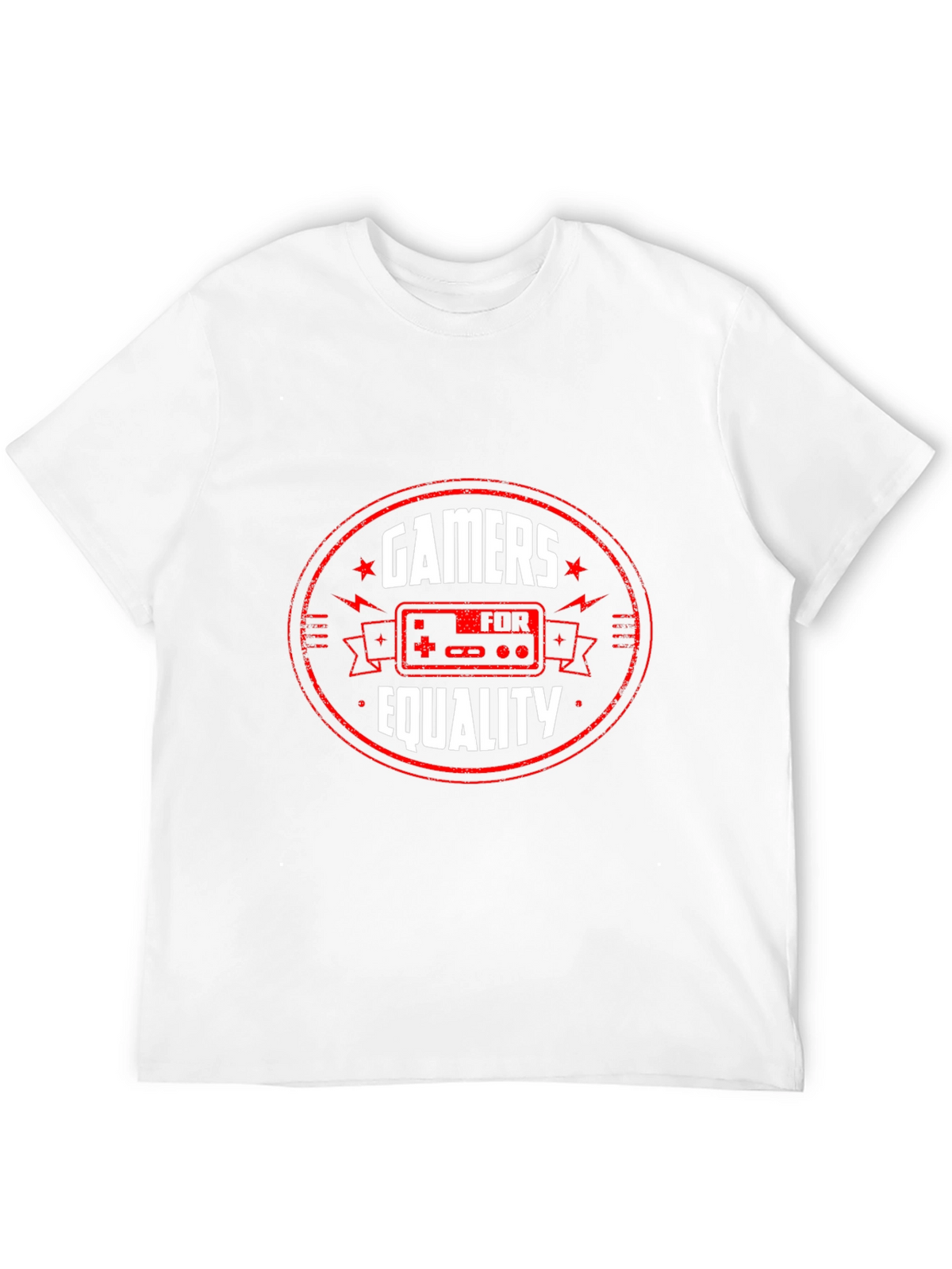 Gamers For Equality Graphic T-Shirt - Black